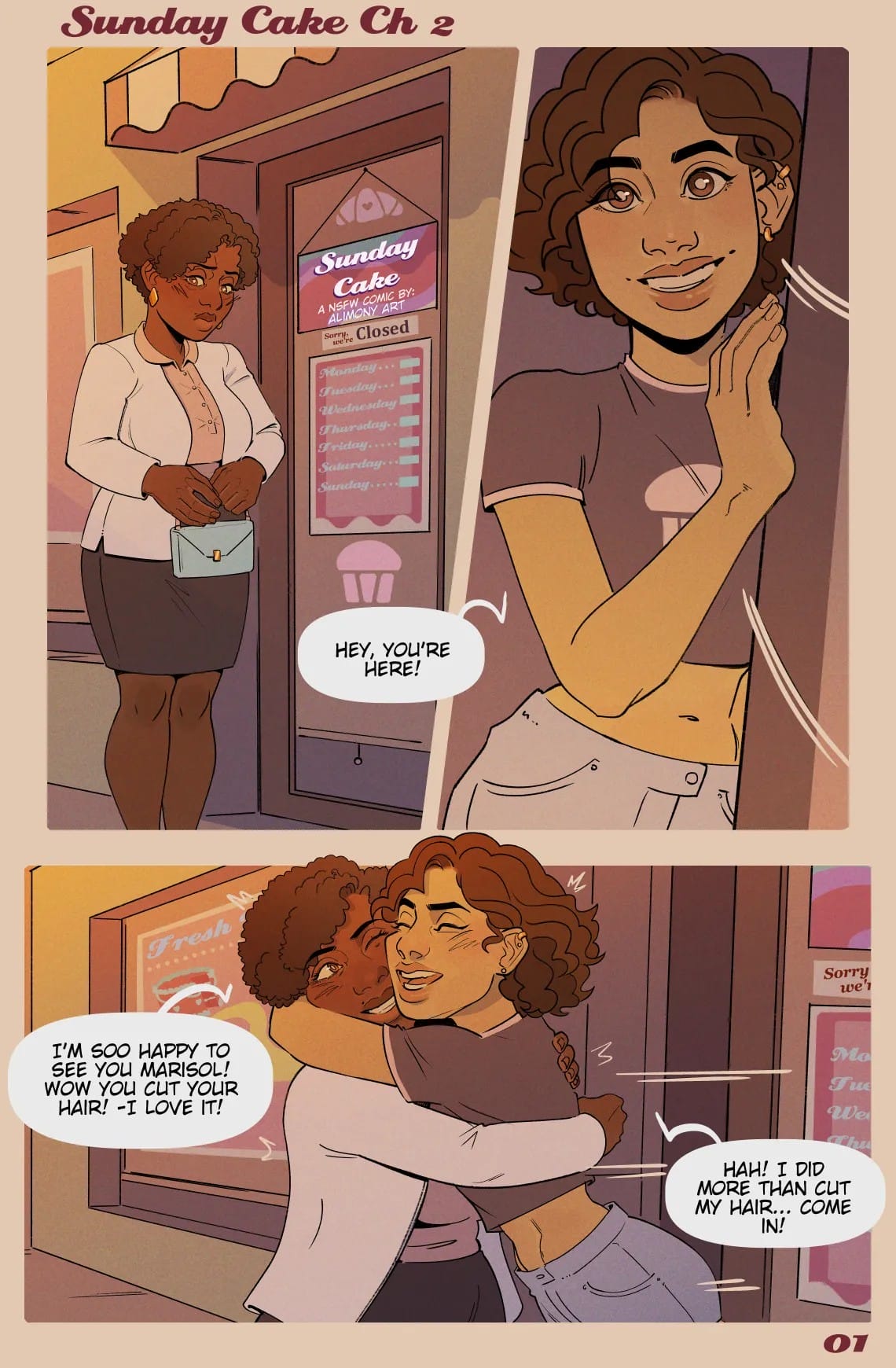 Sunday Cake [Alimony Art] 2 . Sunday Cake - Chapter 2 [Alimony Art] – page 2