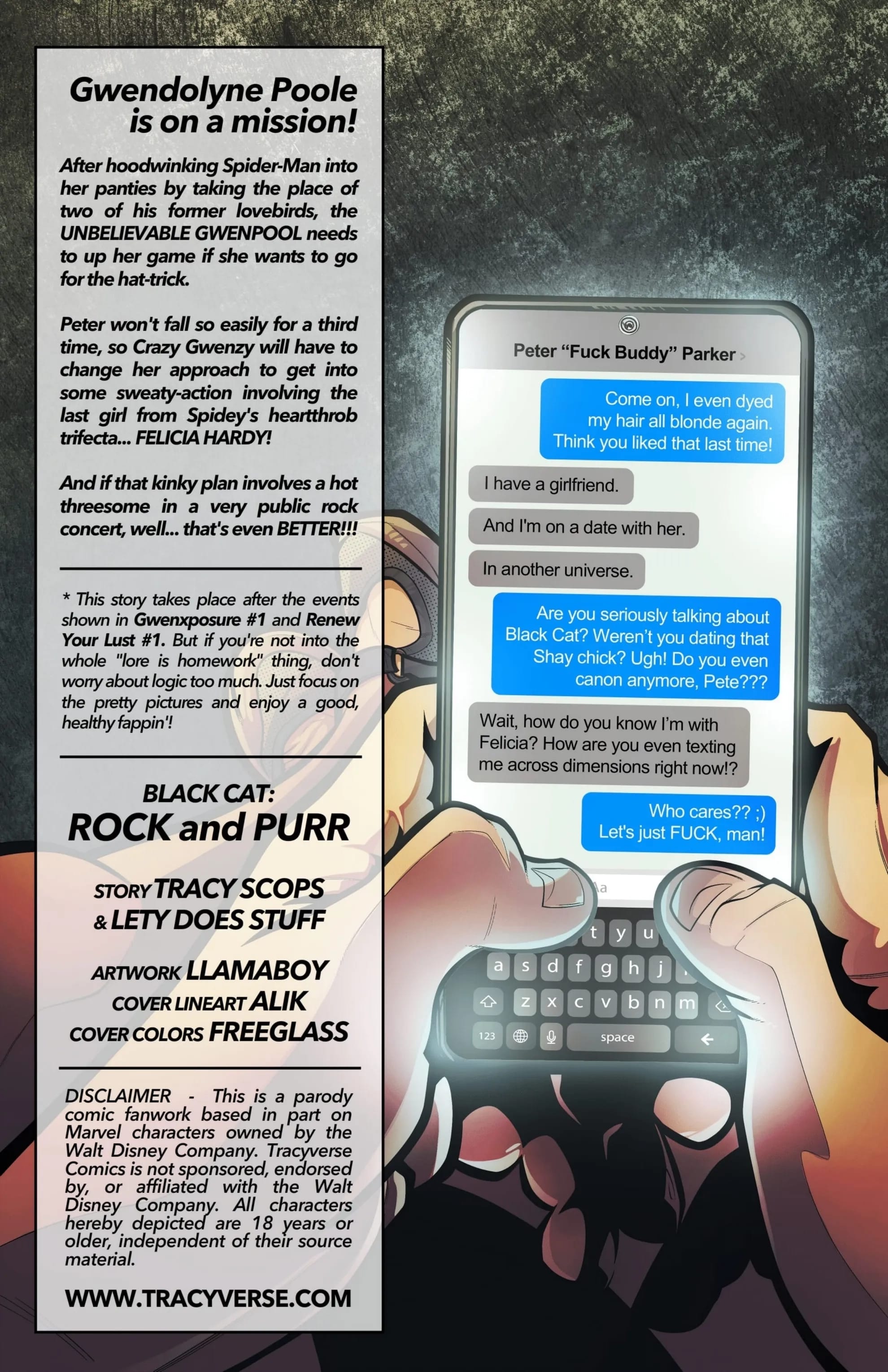Rock &amp; Purr (Spider-Man) [Tracy Scops] 1 . Rock & Purr - Chapter 1 (Spider-Man) [Tracy Scops] – page 2