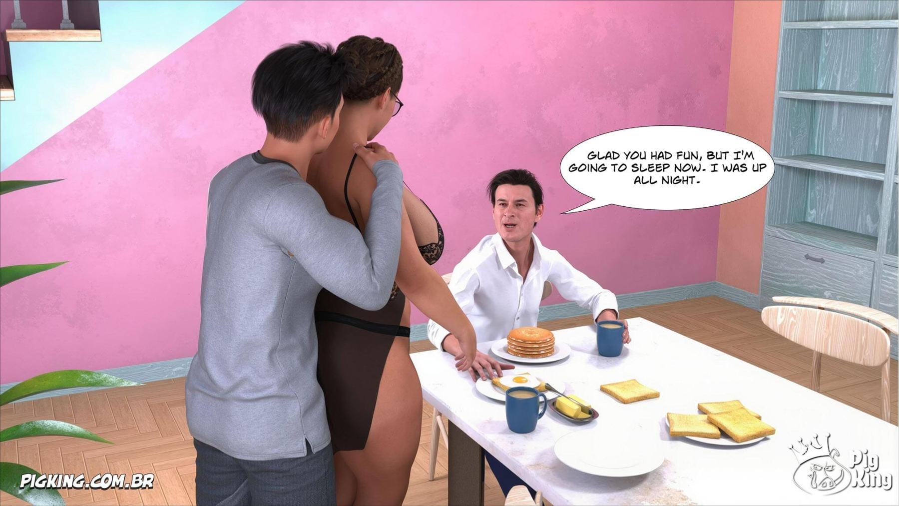 What To Do? [PigKing] 2 . What To Do - Chapter 2 [PigKing] – page 54
