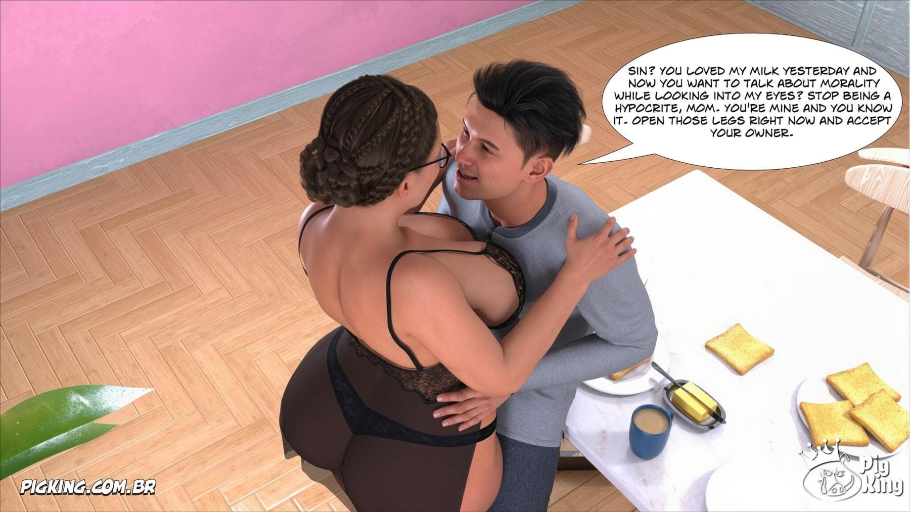 What To Do? [PigKing] 2 . What To Do - Chapter 2 [PigKing] – page 60