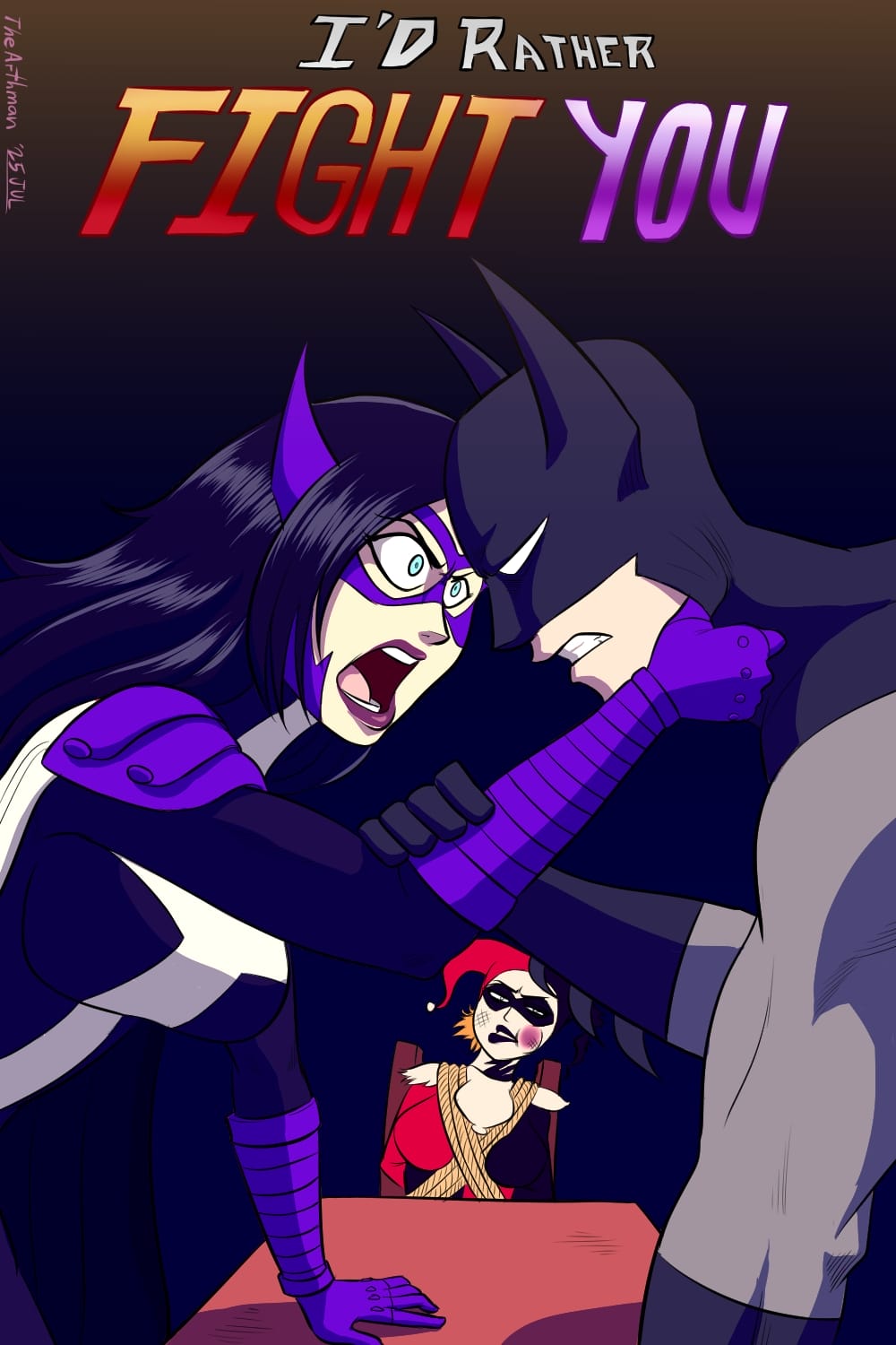 I'd Rather Fight You (Batman) [The Arthman] 1 . I'd Rather Fight You - Chapter 1 (Batman) [The Arthman] – page 1