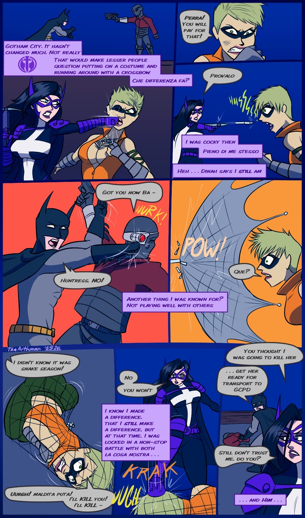 I'd Rather Fight You (Batman) [The Arthman] 1 . I'd Rather Fight You - Chapter 1 (Batman) [The Arthman] – page 2