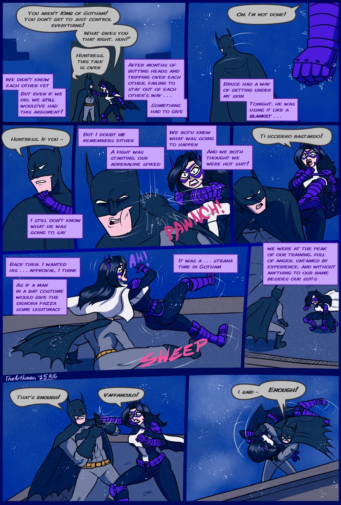 I'd Rather Fight You (Batman) [The Arthman] 1 . I'd Rather Fight You - Chapter 1 (Batman) [The Arthman] – page 4