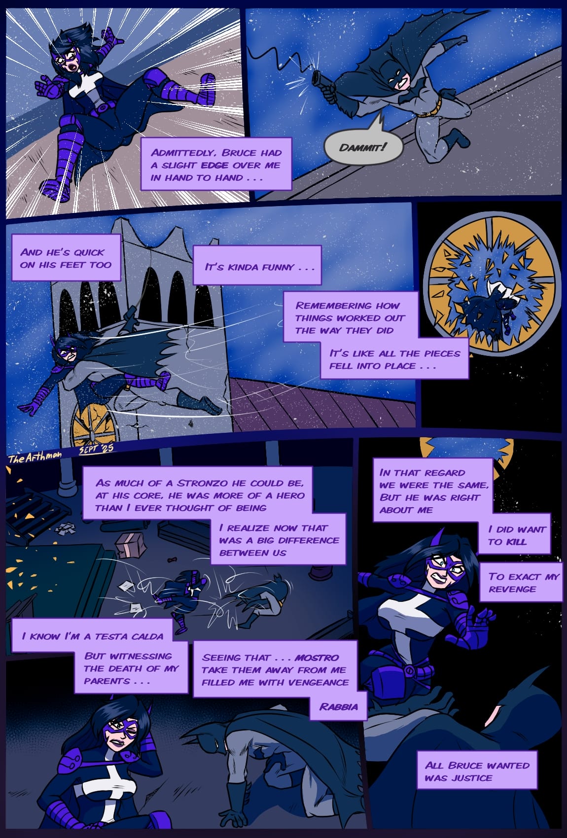 I'd Rather Fight You (Batman) [The Arthman] 1 . I'd Rather Fight You - Chapter 1 (Batman) [The Arthman] – page 5