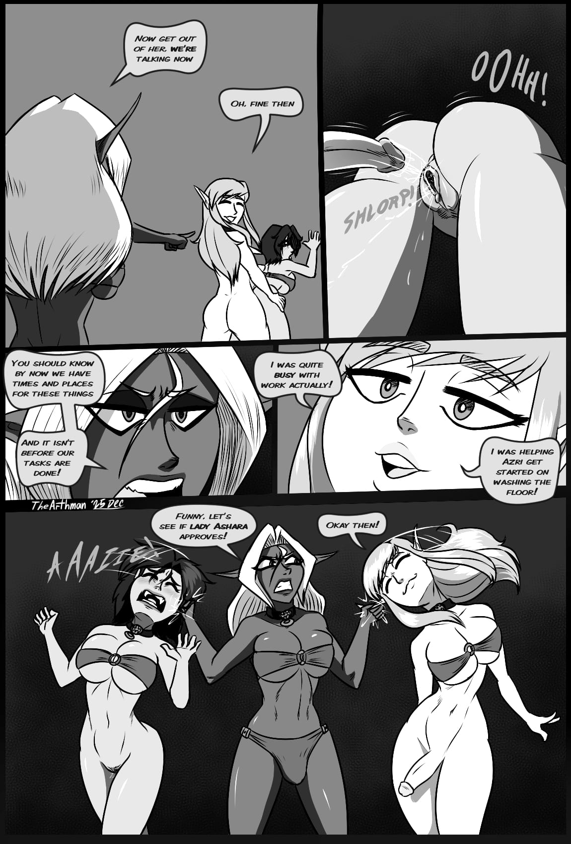Nightly Duties [The Arthman] 1 . Nightly Duties - Chapter 1 [The Arthman] – page 4