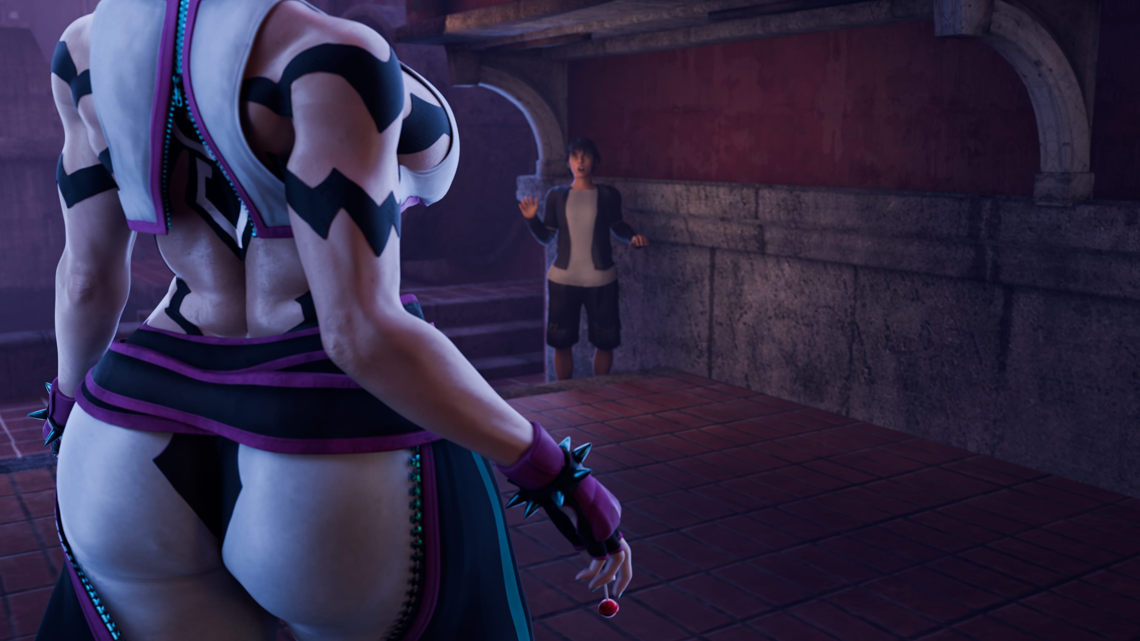 Juri Han - Marked By The Spider (Street Fighter) [PervertMuffinMajima] 1.5 . Juri Han - Marked By The Spider - Textless - Chapter 1 (Street Fighter) [PervertMuffinMajima] – page 16