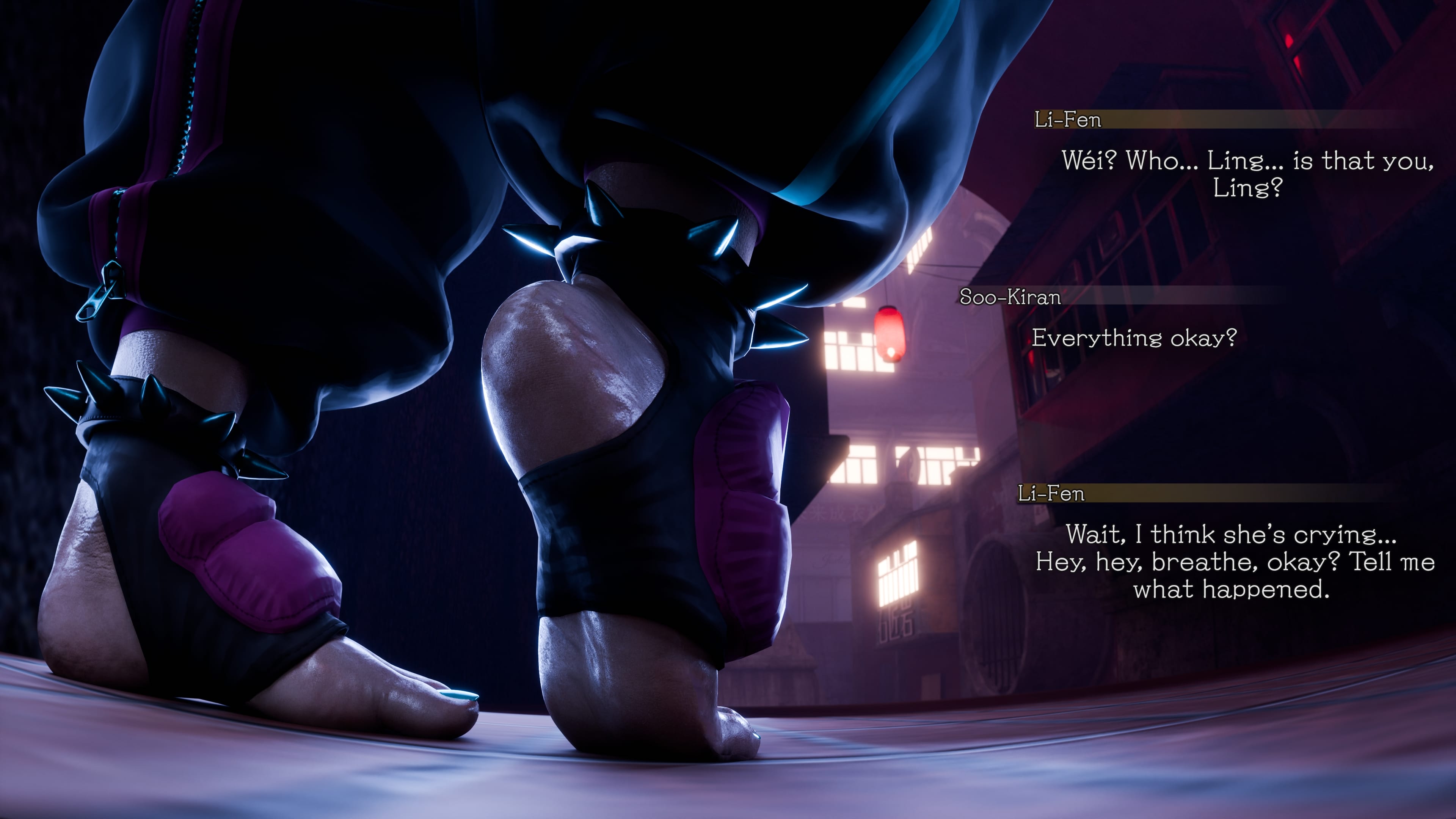 Juri Han - Marked By The Spider (Street Fighter) [PervertMuffinMajima] 1.5 . Juri Han - Marked By The Spider - Textless - Chapter 1 (Street Fighter) [PervertMuffinMajima] – page 7