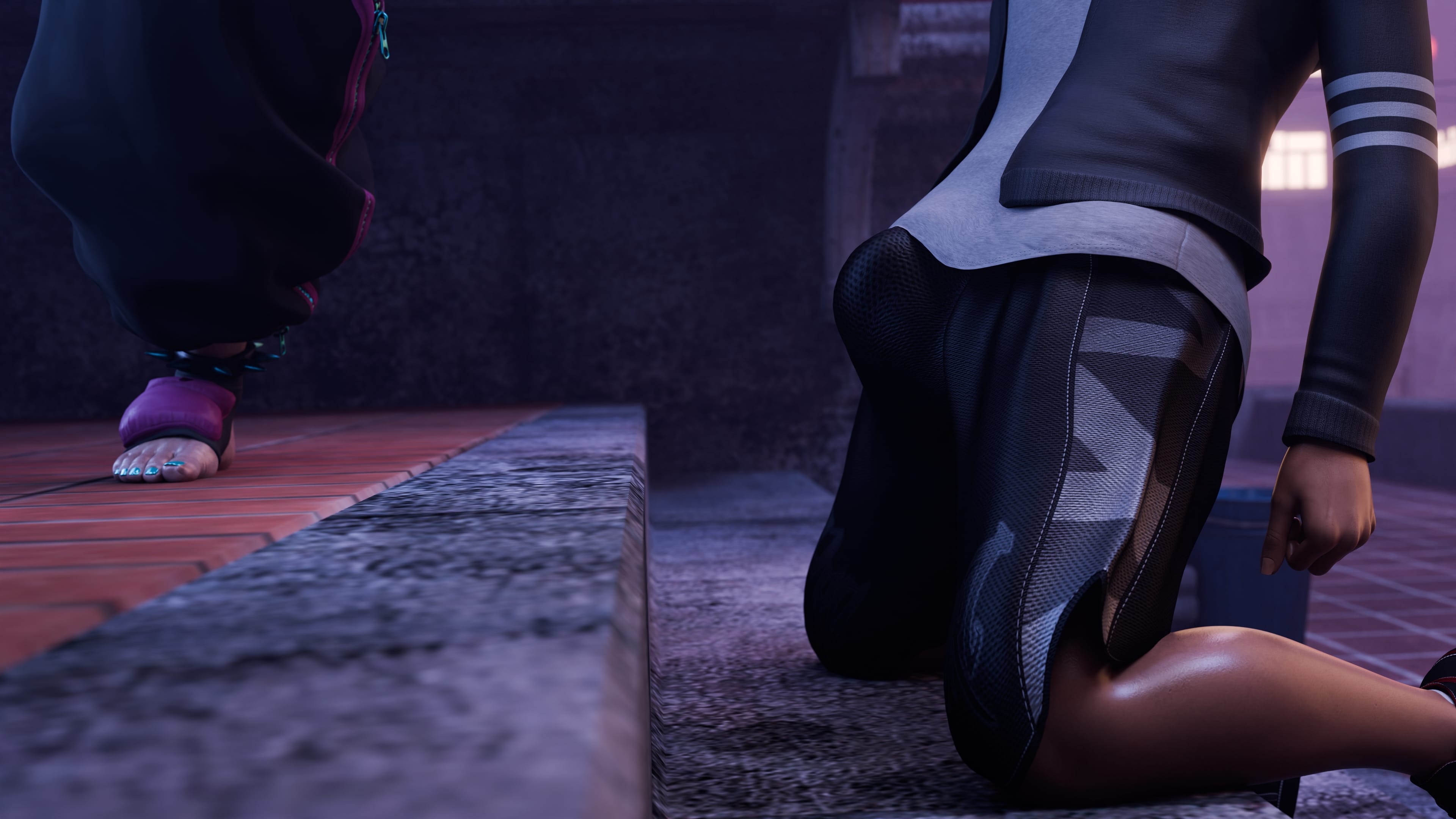 Juri Han - Marked By The Spider (Street Fighter) [PervertMuffinMajima] 1.5 . Juri Han - Marked By The Spider - Textless - Chapter 1 (Street Fighter) [PervertMuffinMajima] – page 90