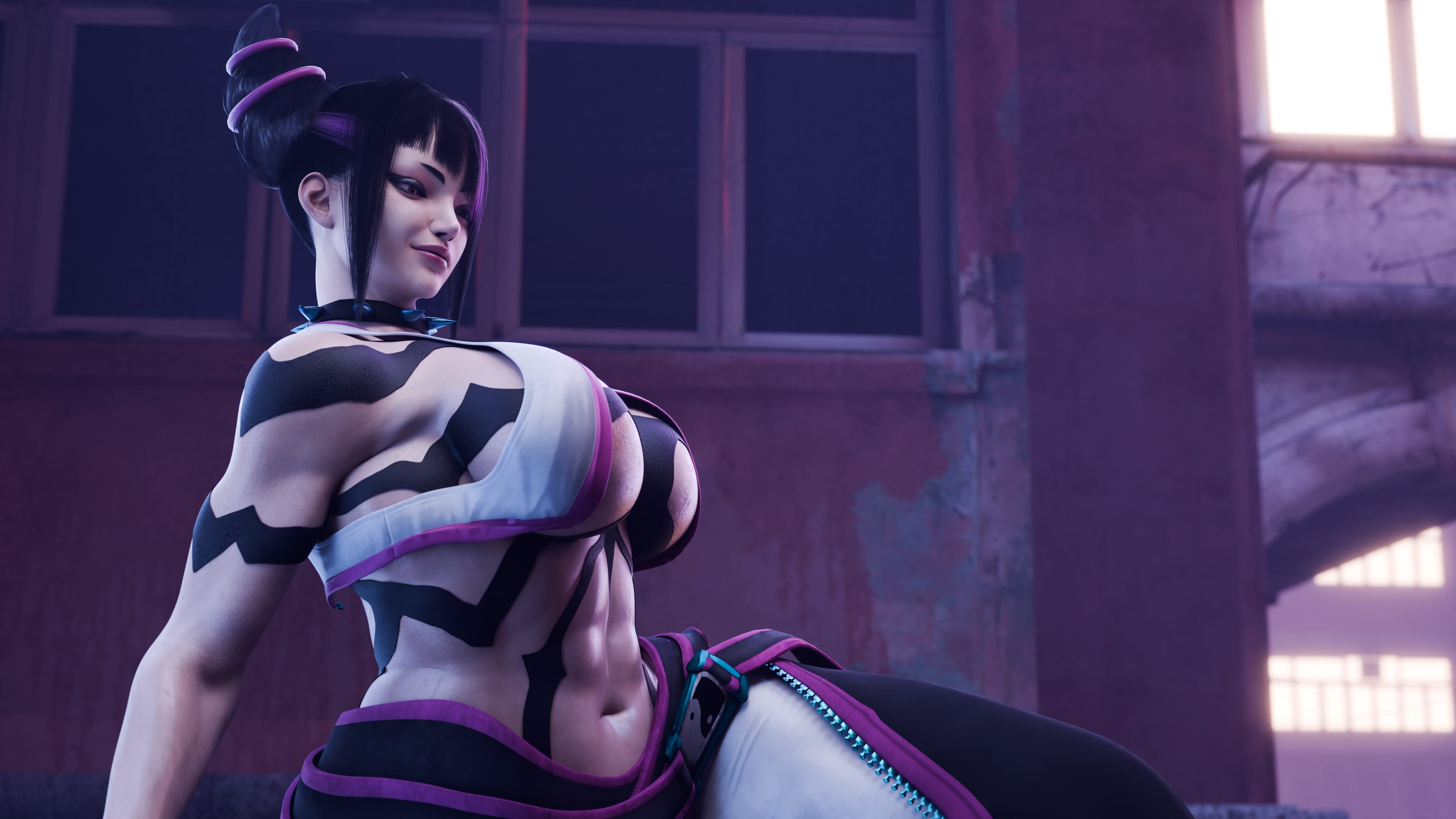 Juri Han - Marked By The Spider (Street Fighter) [PervertMuffinMajima] 1.5 . Juri Han - Marked By The Spider - Textless - Chapter 1 (Street Fighter) [PervertMuffinMajima] – page 92