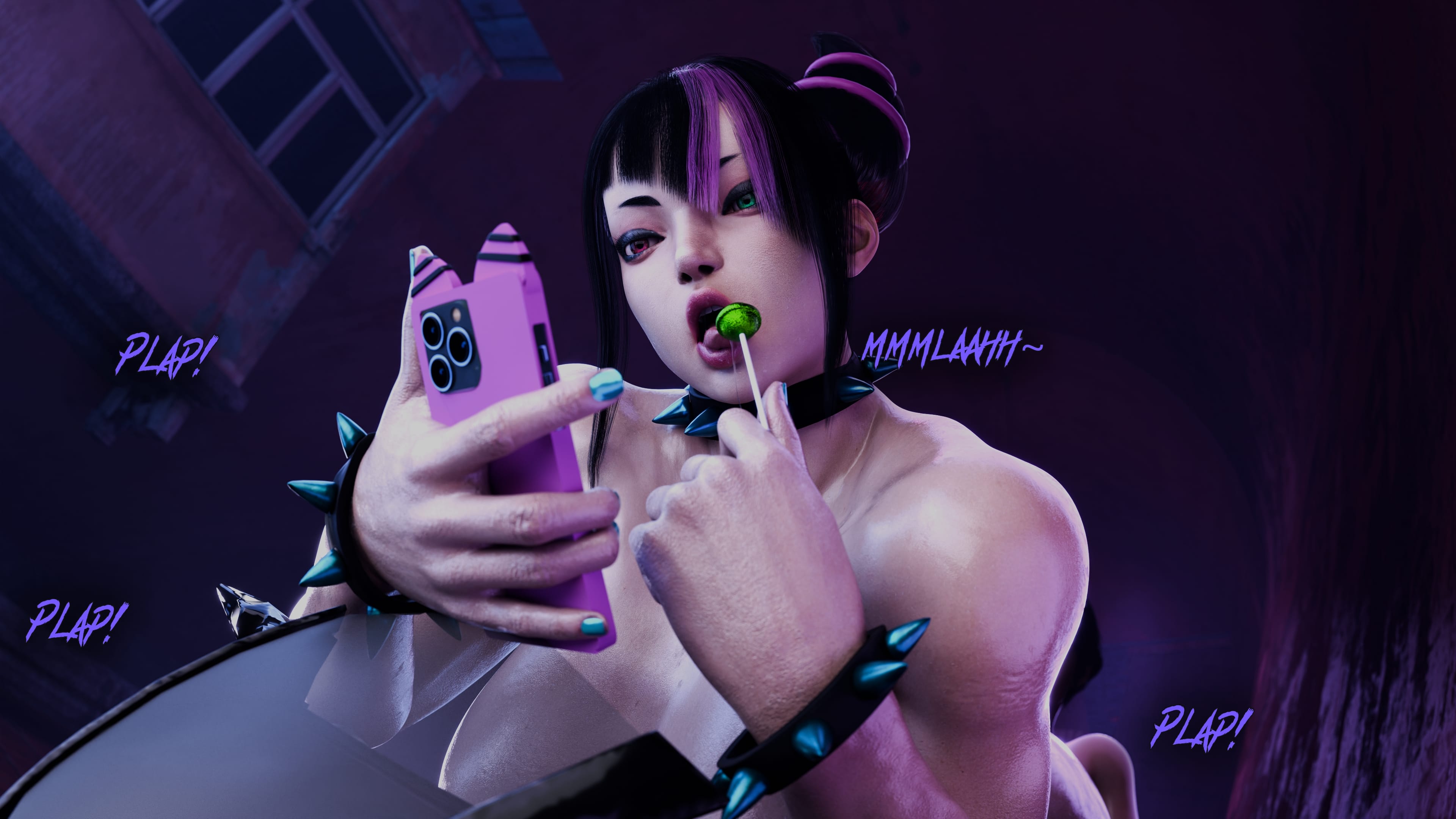 Juri Han - Marked By The Spider (Street Fighter) [PervertMuffinMajima] 1 . Juri Han - Marked By The Spider - Chapter 1 (Street Fighter) [PervertMuffinMajima] – page 73