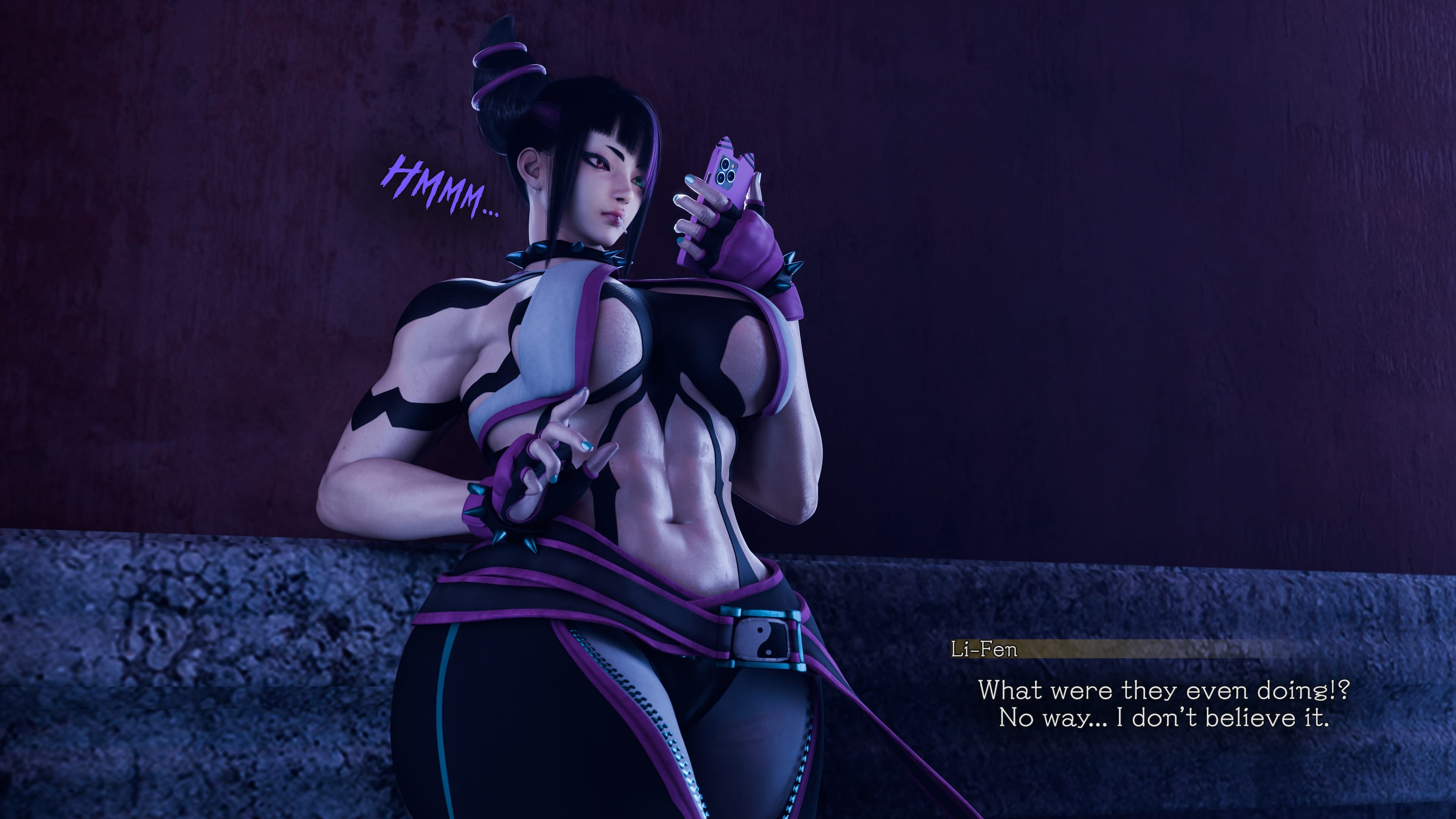 Juri Han - Marked By The Spider (Street Fighter) [PervertMuffinMajima] 1 . Juri Han - Marked By The Spider - Chapter 1 (Street Fighter) [PervertMuffinMajima] – page 89