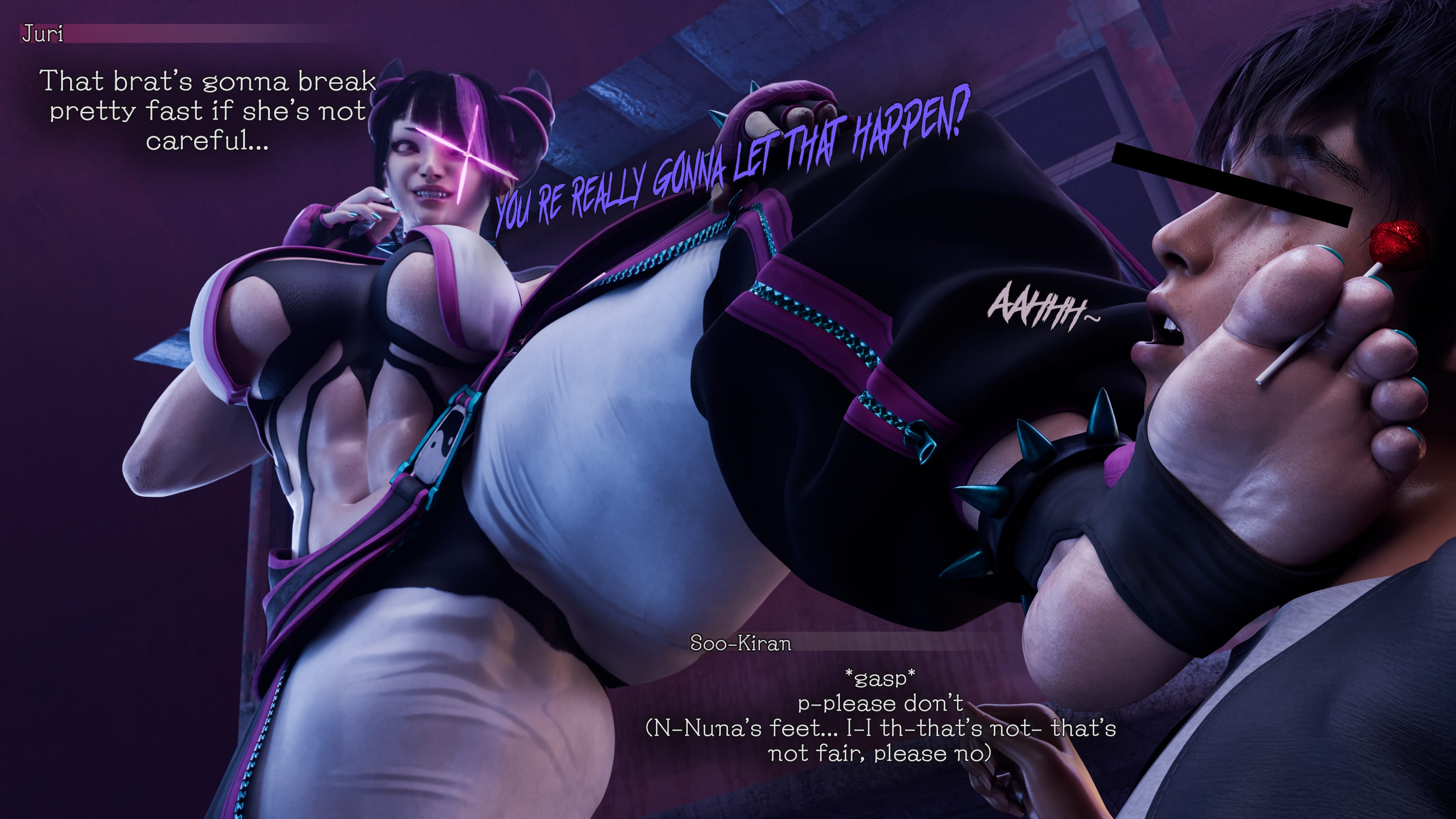 Juri Han - Marked By The Spider (Street Fighter) [PervertMuffinMajima] 1 . Juri Han - Marked By The Spider - Chapter 1 (Street Fighter) [PervertMuffinMajima] – page 97