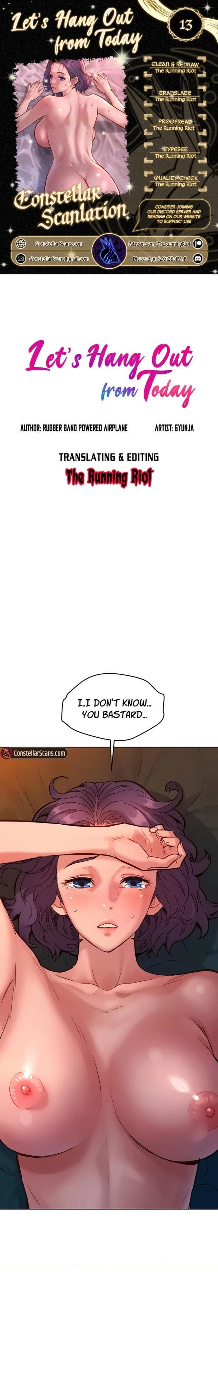 Let's Hang Out from Today [Gyunja] Chapter 13 – page 1