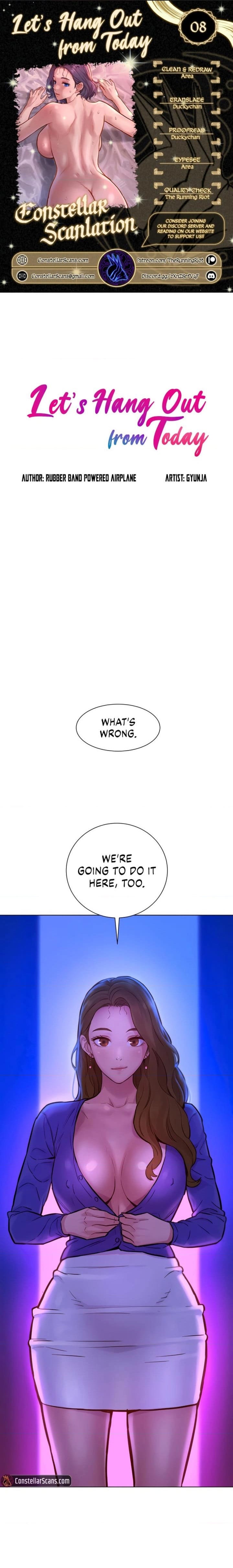 Let's Hang Out from Today [Gyunja] Chapter 8 – page 1