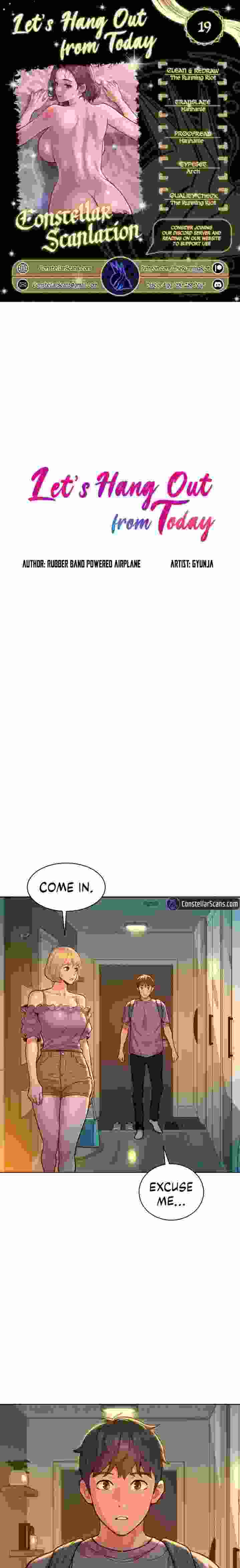 Let's Hang Out from Today [Gyunja] Chapter 19 – page 1