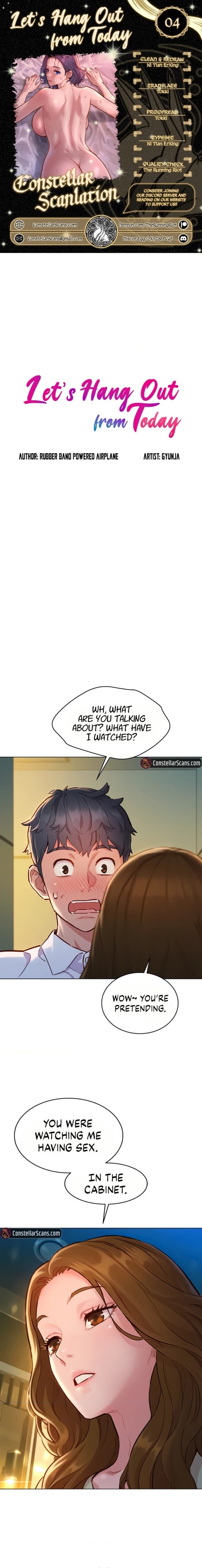 Let's Hang Out from Today [Gyunja] Chapter 4 – page 1