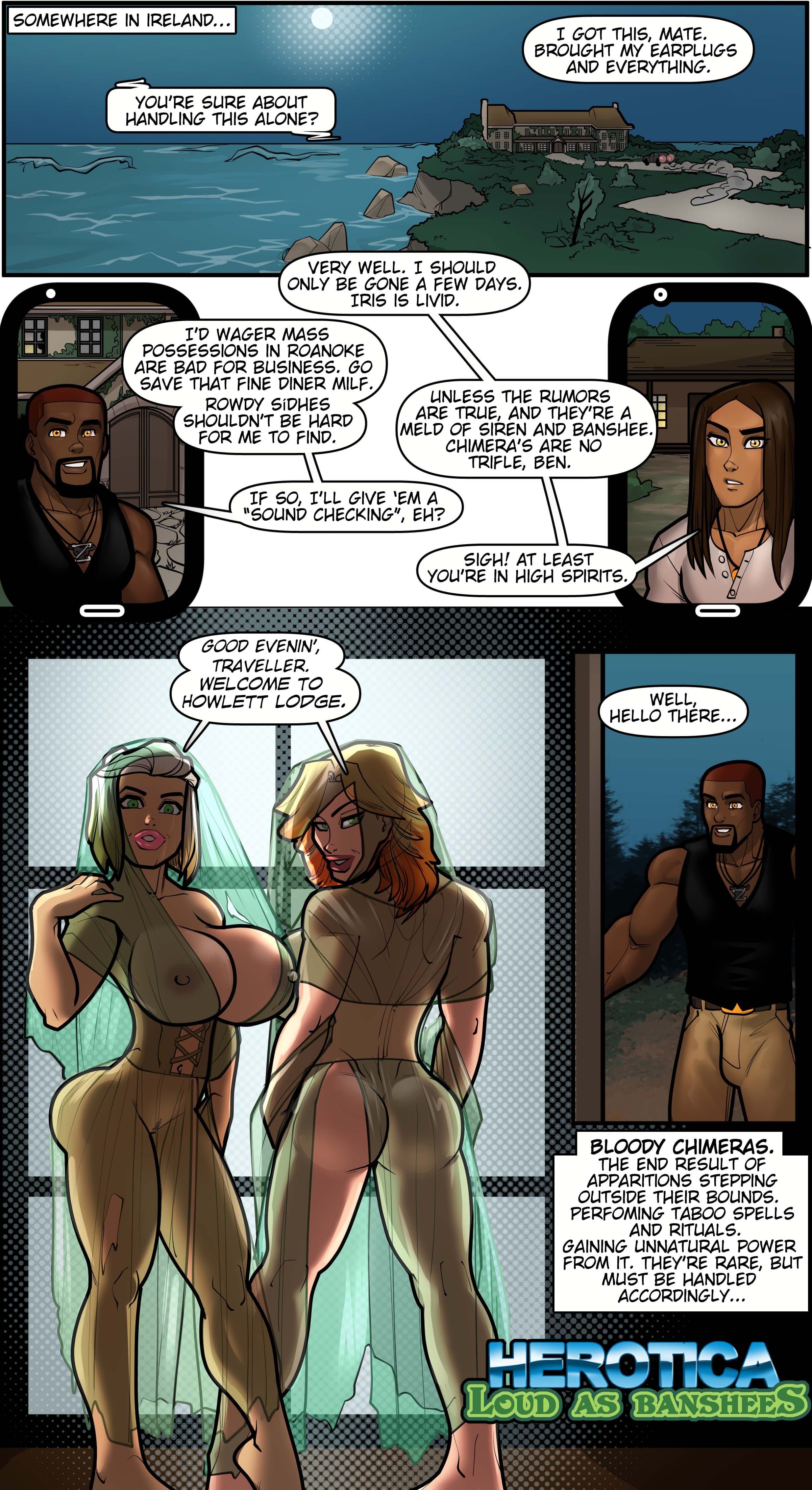 Hero Tales Comics - Loud As Banshees [Rabies T Lagomorph] 1 . Hero Tales Comics - Loud As Banshees - Chapter 1 [Rabies T Lagomorph] – page 2