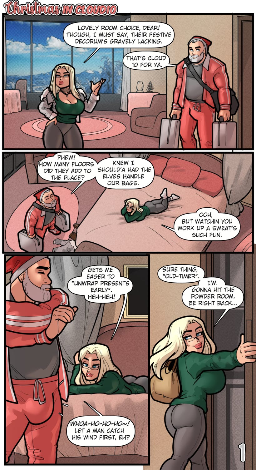 Cloud 10 Resort - Mr. &amp; Missus Claus (X-mas on the Cloud) [Rabies T Lagomorph] 1 . Cloud 10 Resort - Mr. & Missus Claus - Chapter 1 (X-mas on the Cloud) [Rabies T Lagomorph] – page 1