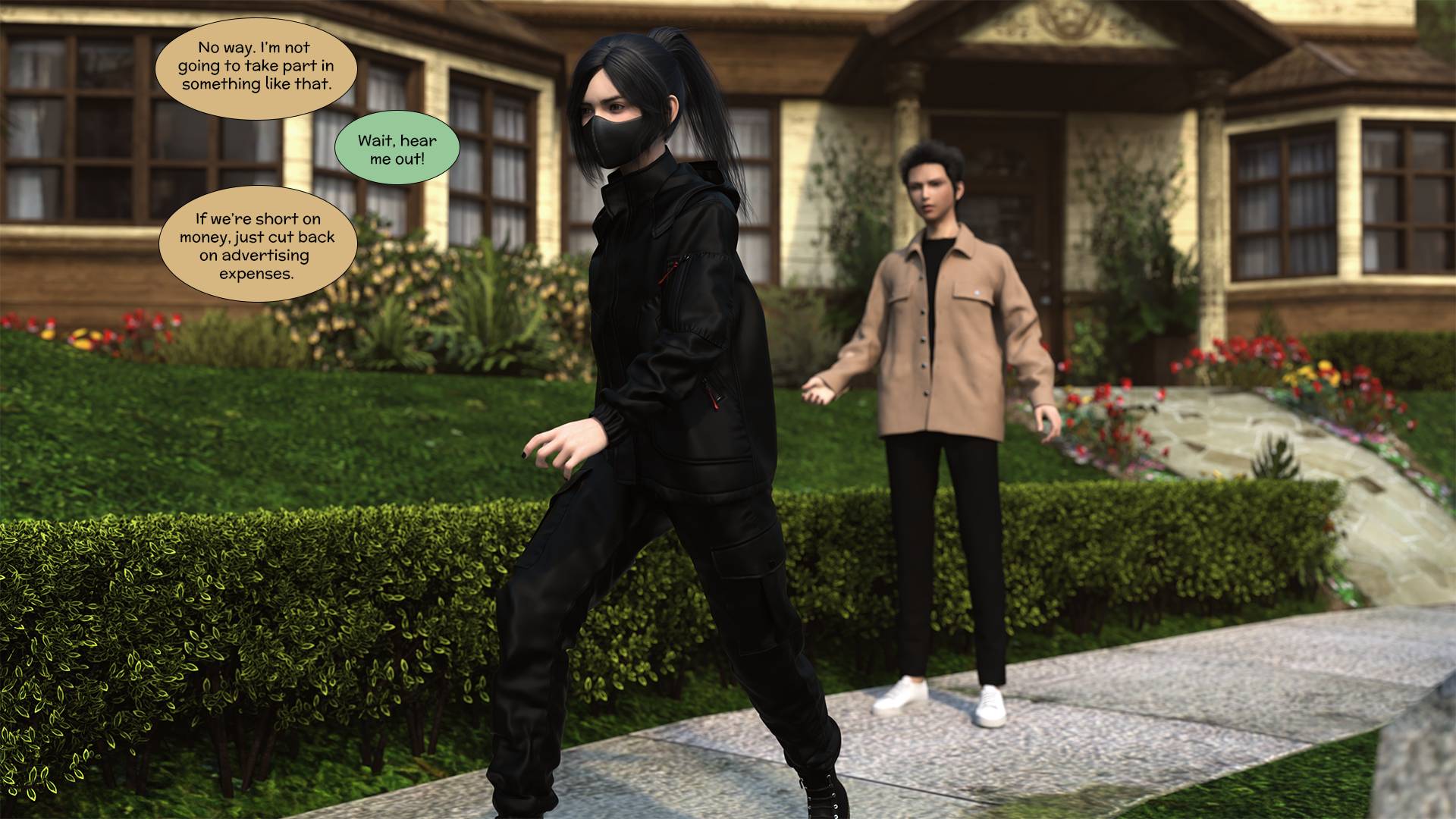 Player [Kizaru3D] 1 . Player - Chapter 1 [Kizaru3D] – page 136