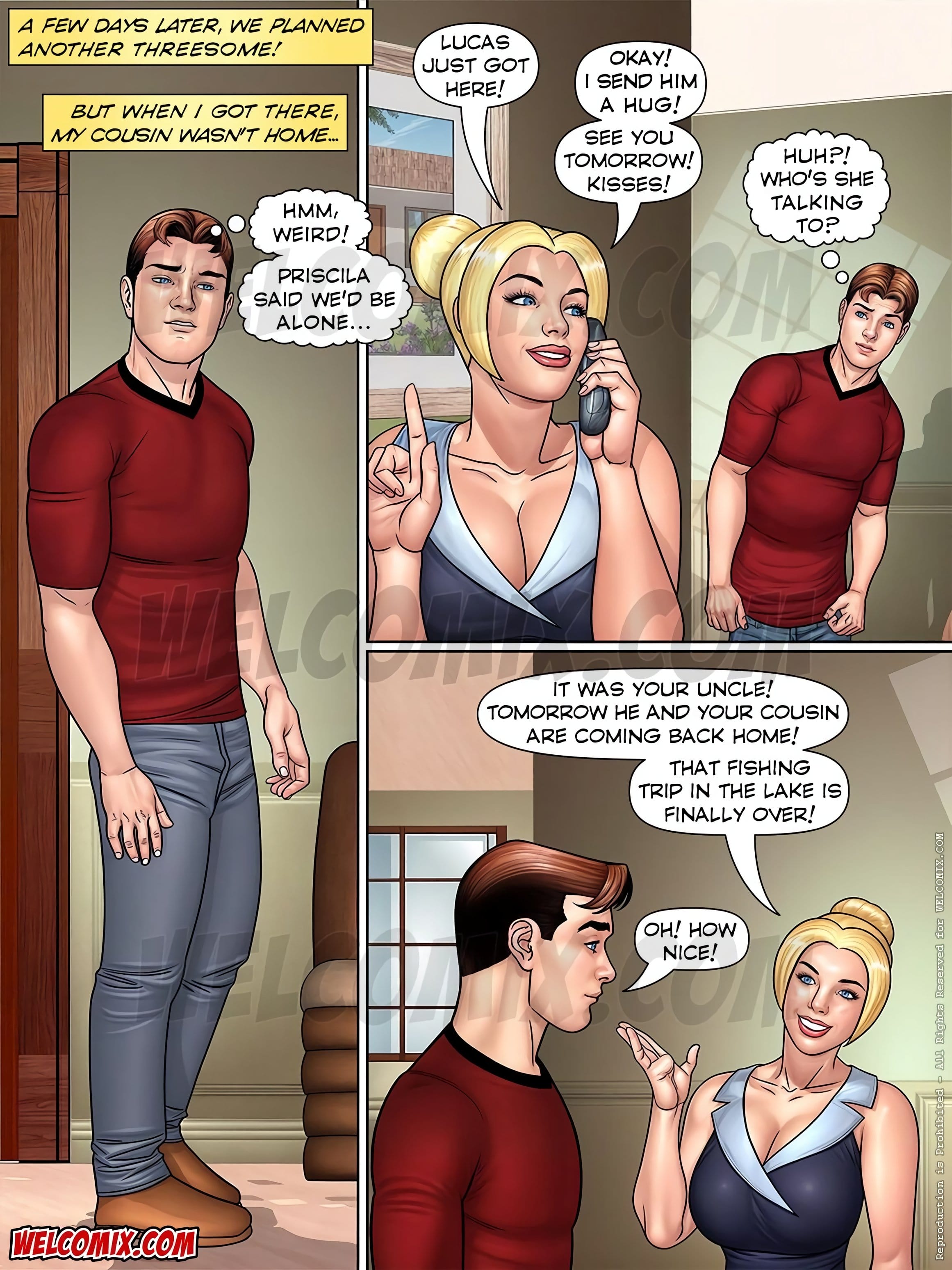 A Horny Hot Cousin [WC | TF] 8 . A Horny Hot Cousin - Chapter 8 [Welcomix - Tufos] – page 13