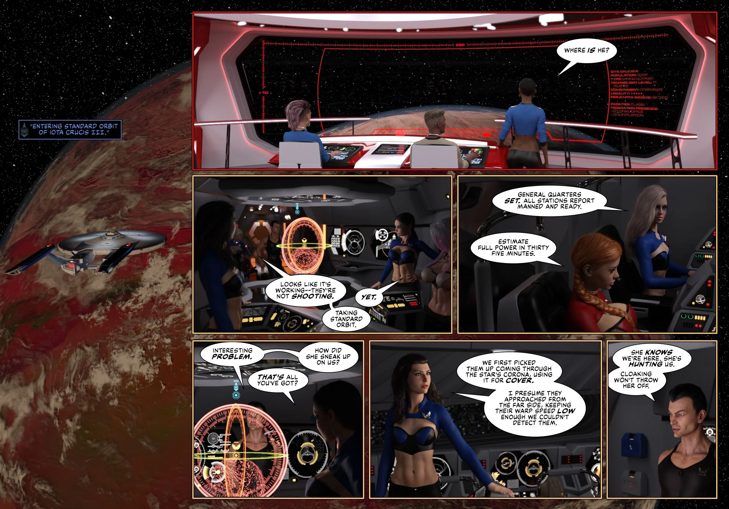 Pirates of the Coal Sack Chapter 13 – page 9