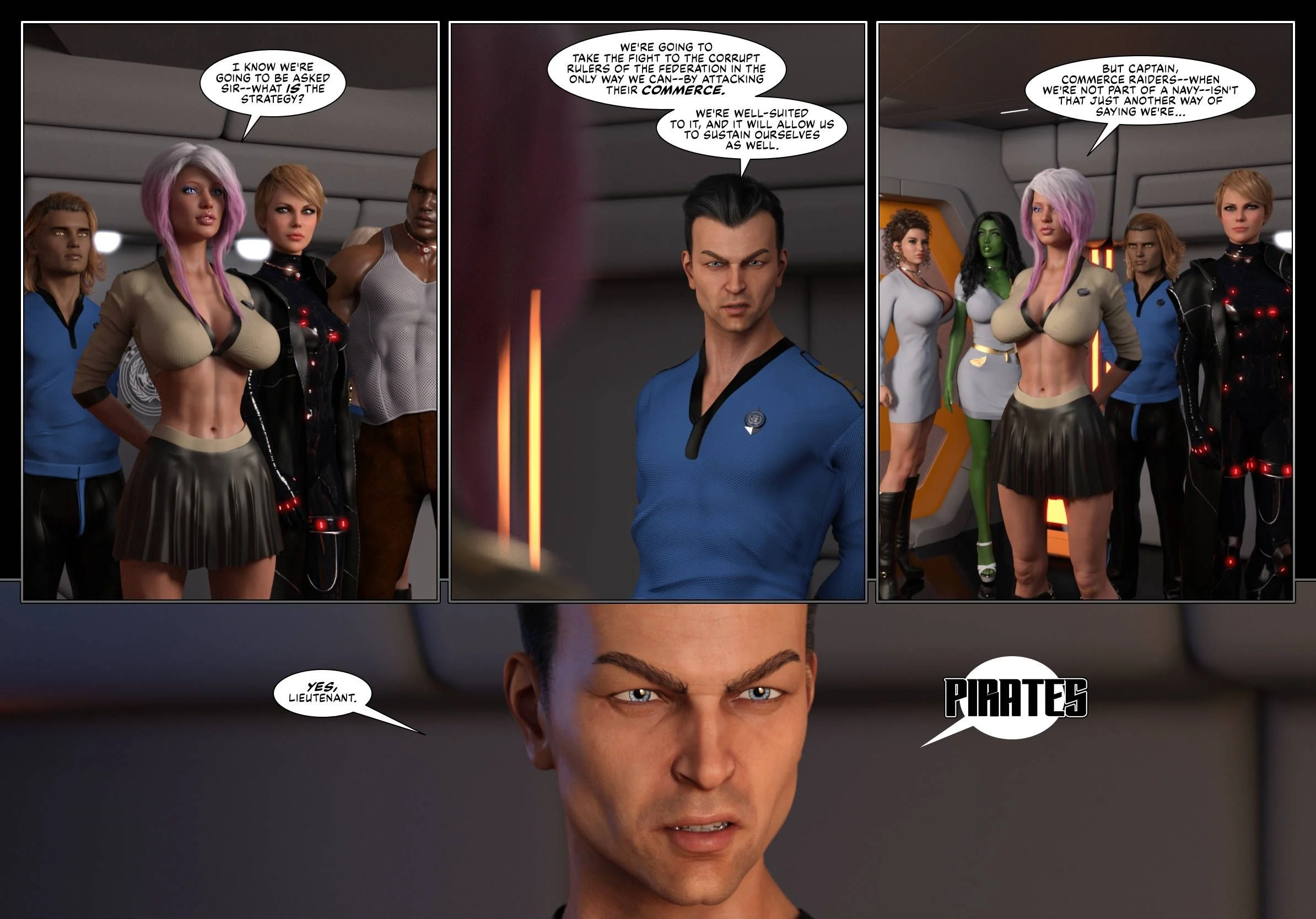 Pirates of the Coal Sack Chapter 8 – page 46