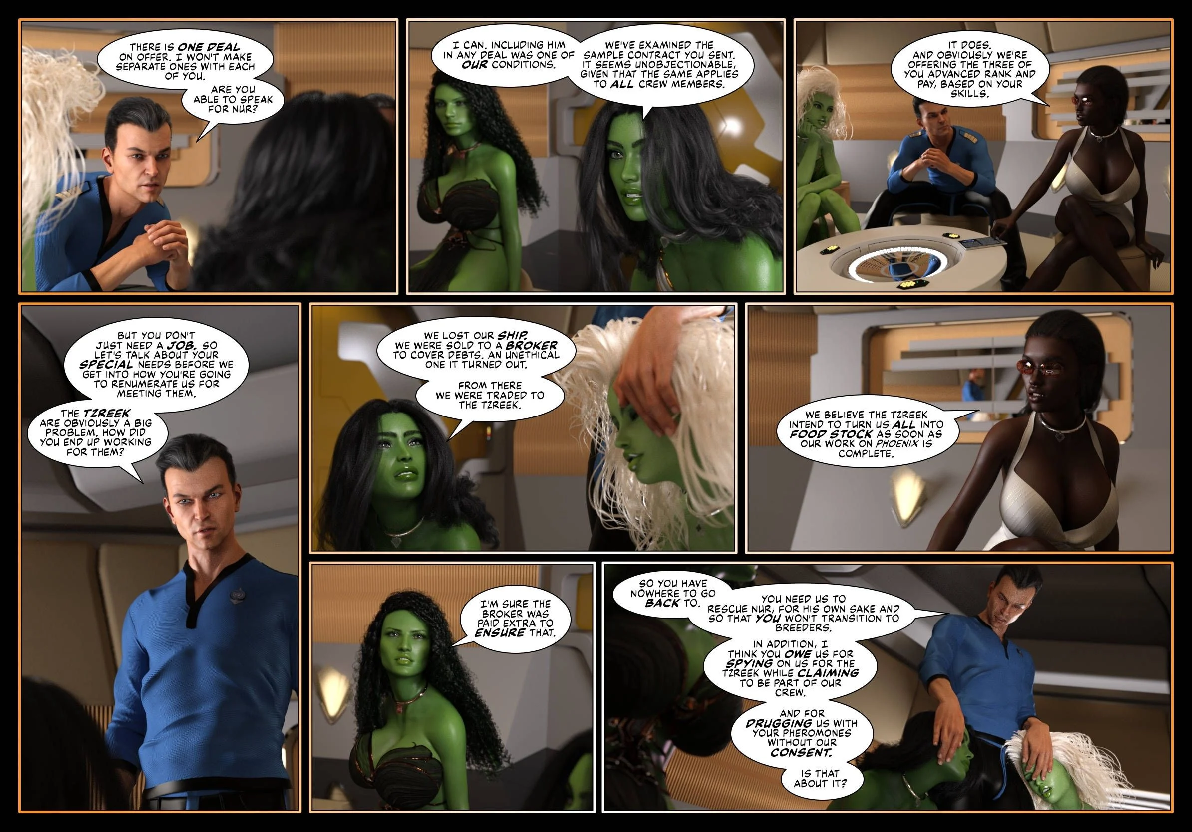 Pirates of the Coal Sack Chapter 4 – page 34