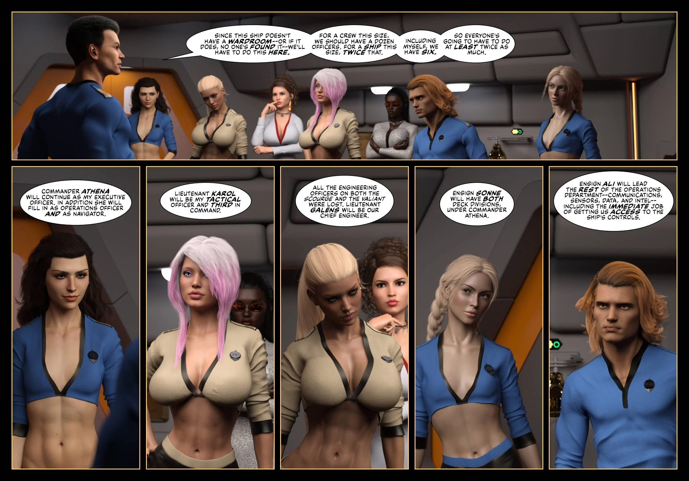 Pirates of the Coal Sack Chapter 3 – page 6