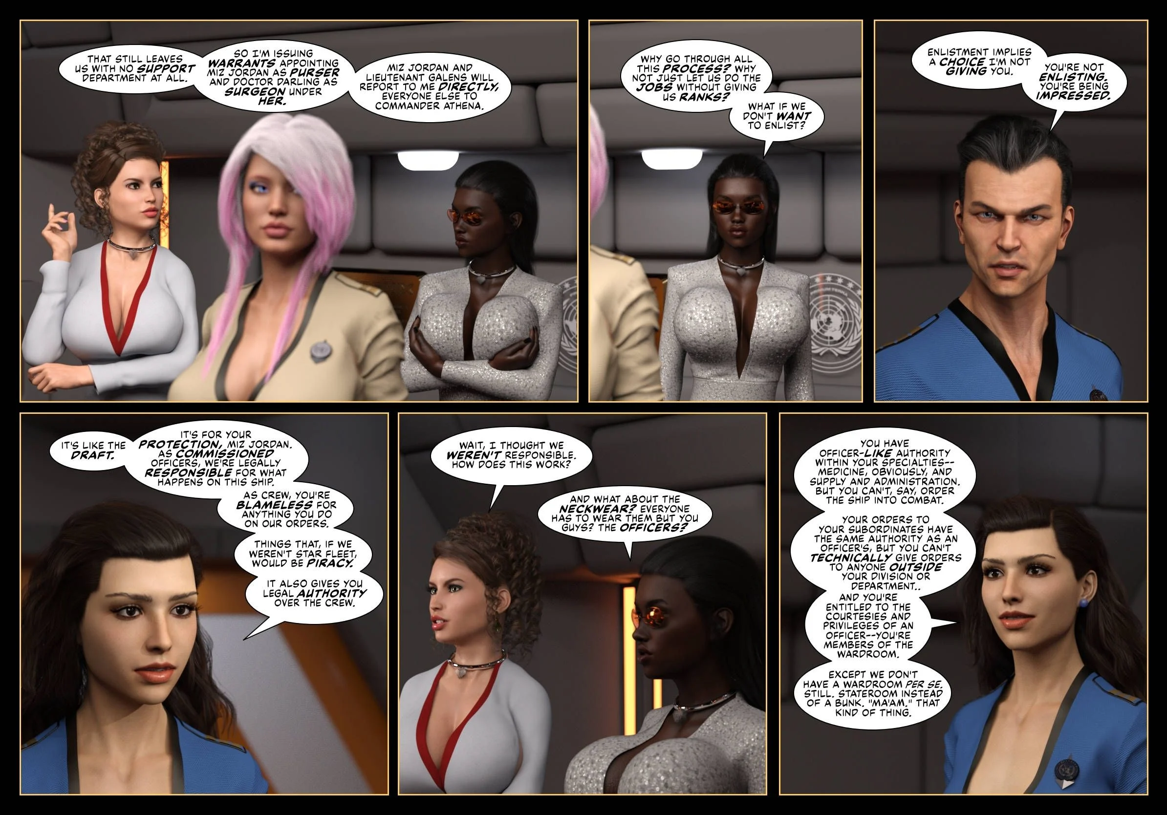 Pirates of the Coal Sack Chapter 3 – page 7