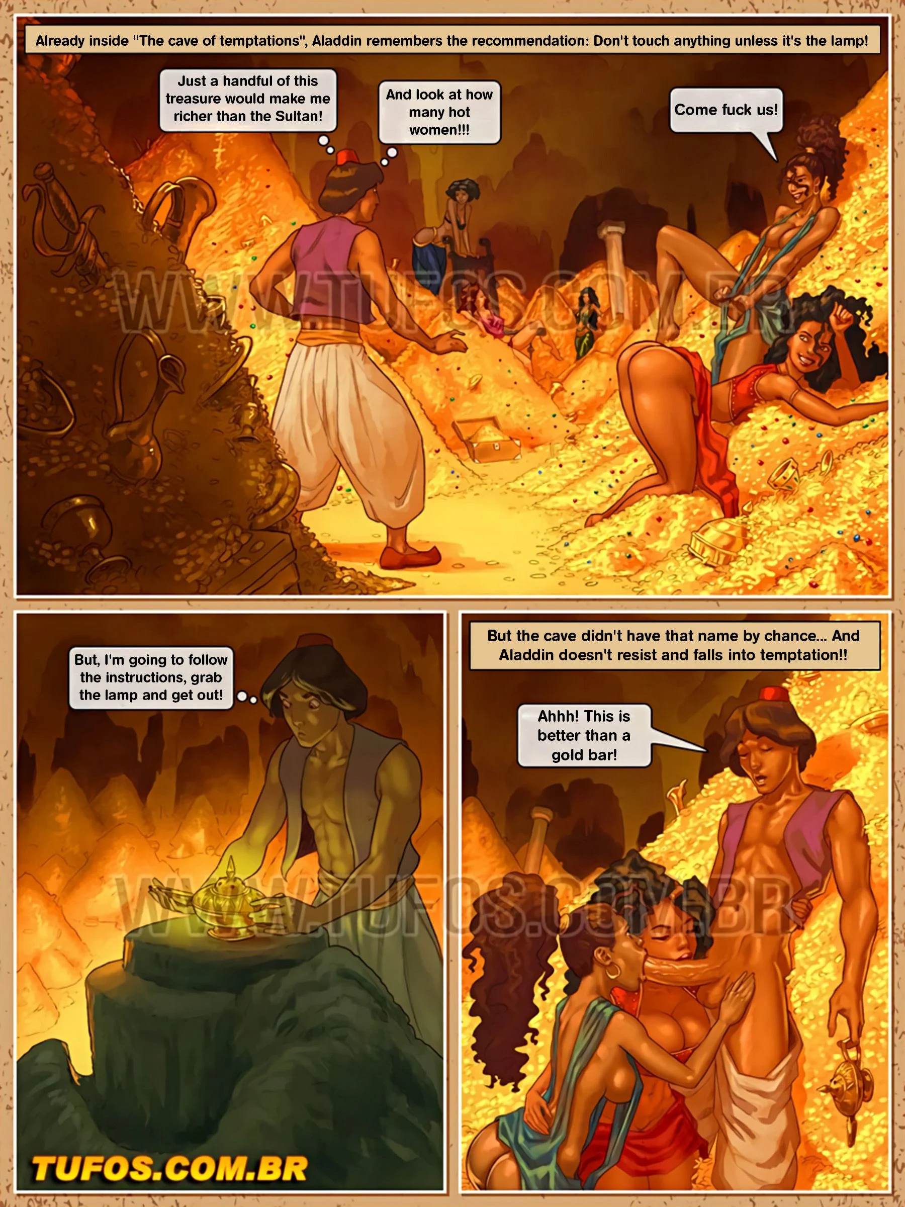 Tales Grandma Doesn't Tell [WC | TF] 7 . Tales Grandma Doesn't Tell - Aladdin - Chapter 7 [WC | TF] – page 7