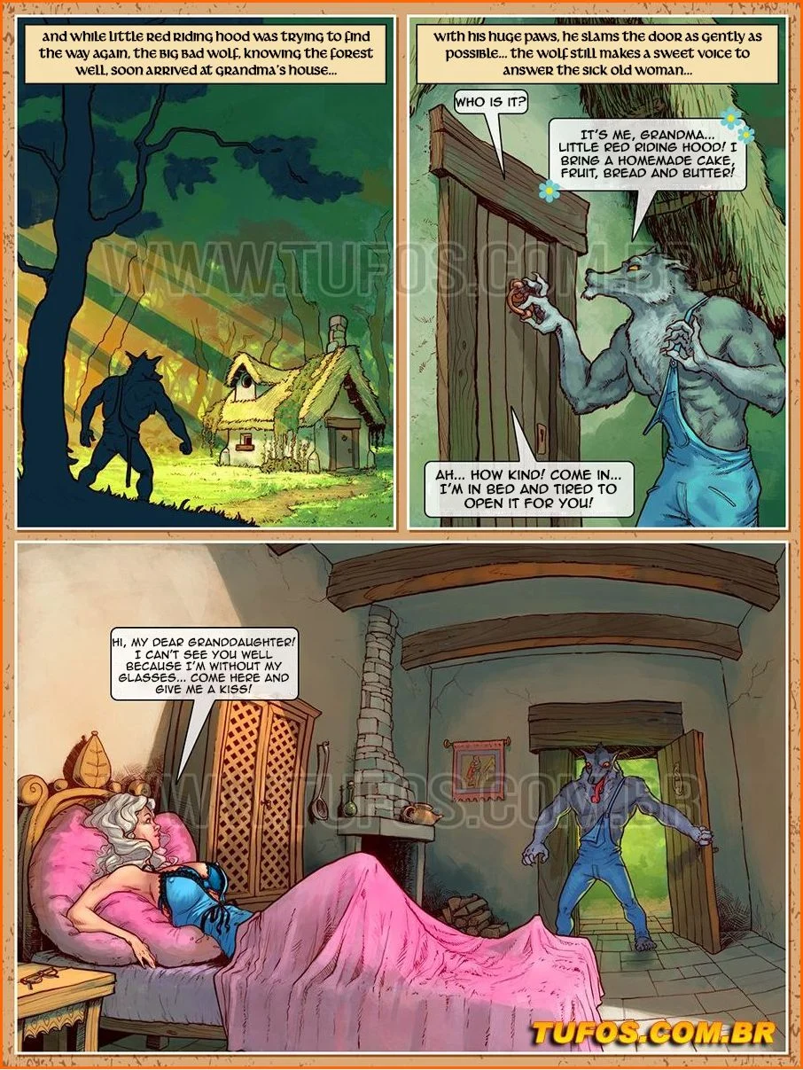 Tales Grandma Doesn't Tell [WC | TF] 2 . Tales Grandma Doesn't Tell - Little Red Riding Hood - Chapter 2 [WC | TF] – page 5