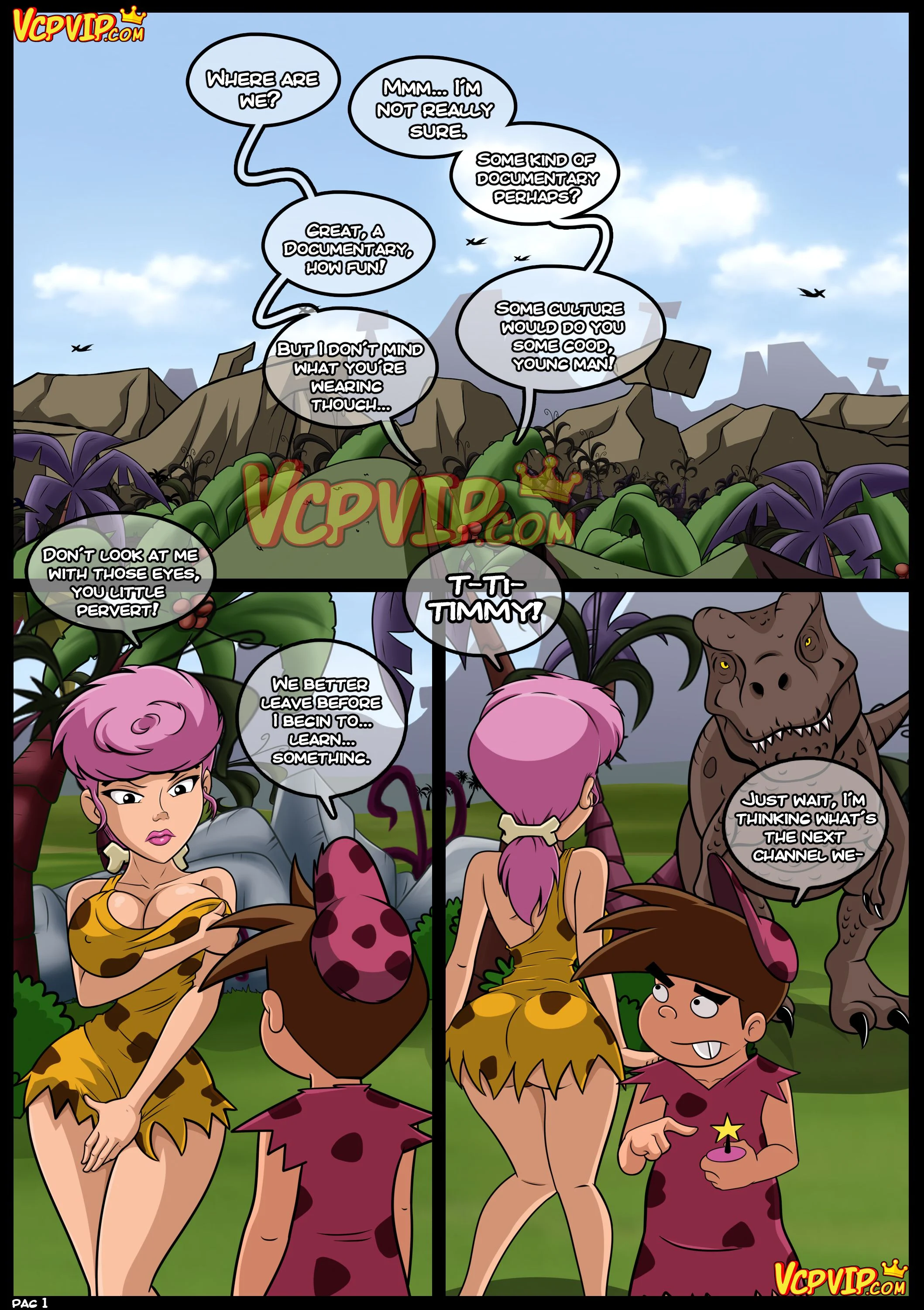 MILF Catcher’s (Various) [Croc] 3 . MILF Catcher's - Chapter 3 (The Flintstones) [Croc] – page 2