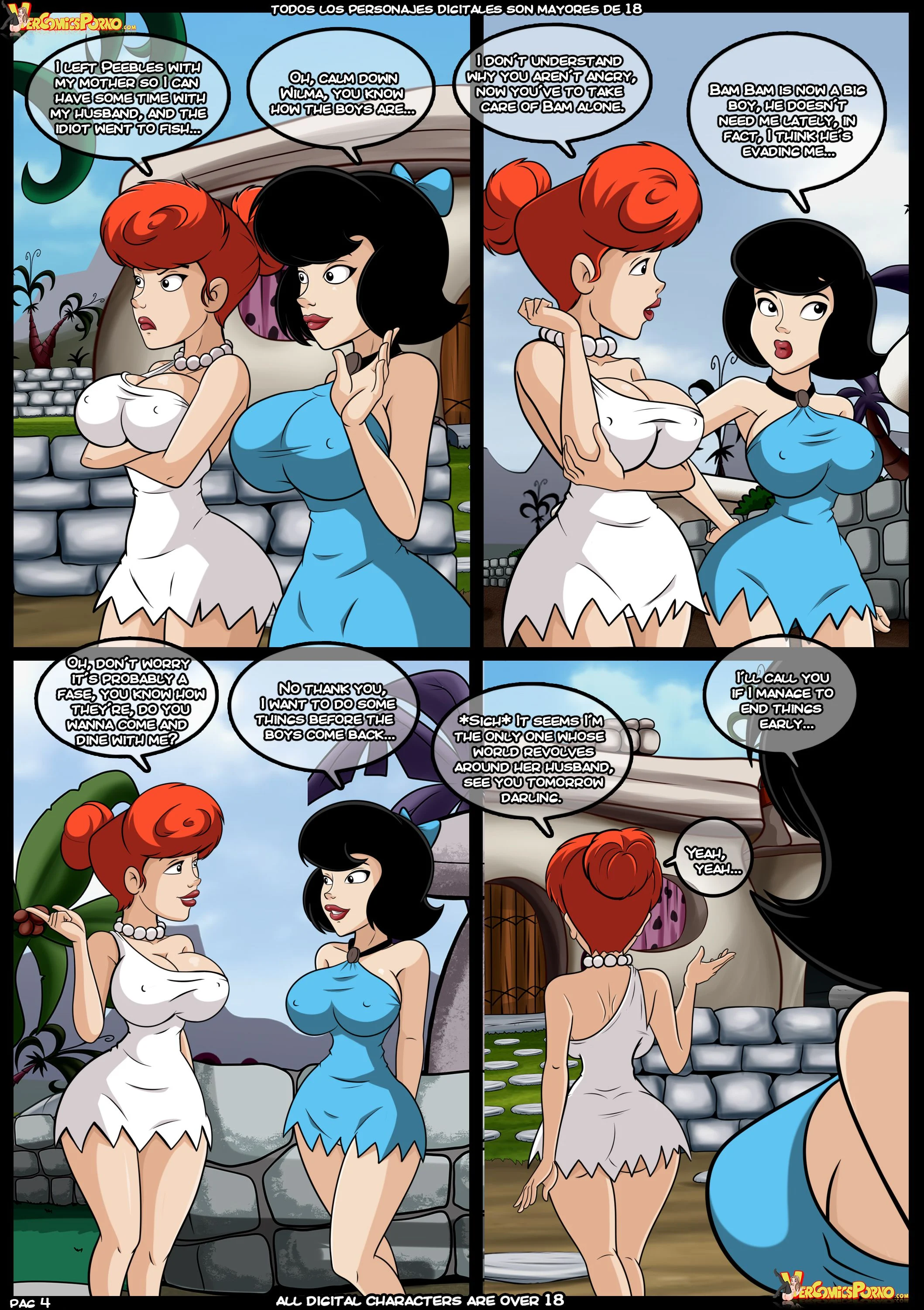 MILF Catcher’s (Various) [Croc] 3 . MILF Catcher's - Chapter 3 (The Flintstones) [Croc] – page 5