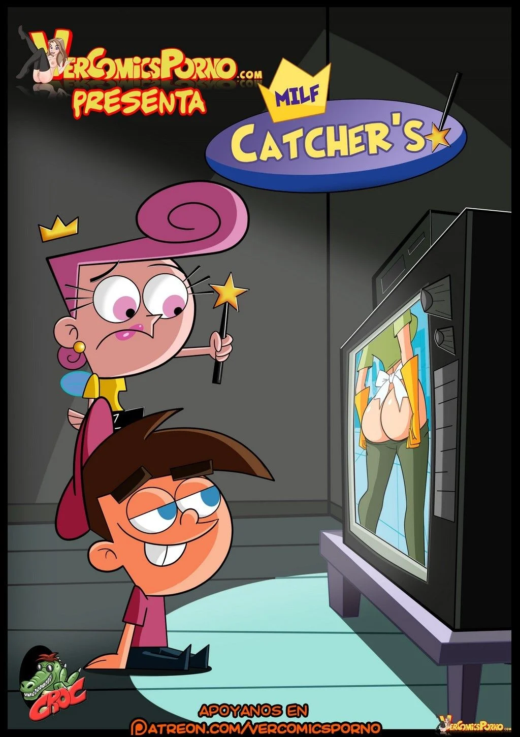 MILF Catcher’s (Various) [Croc] 1 . MILF Catcher's  - Chapter 1 (The Fairly OddParents , Dexter's Laboratory , The Simpsons) [Croc] – page 1