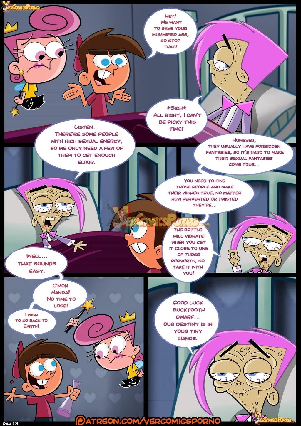 MILF Catcher’s (Various) [Croc] 1 . MILF Catcher's  - Chapter 1 (The Fairly OddParents , Dexter's Laboratory , The Simpsons) [Croc] – page 14
