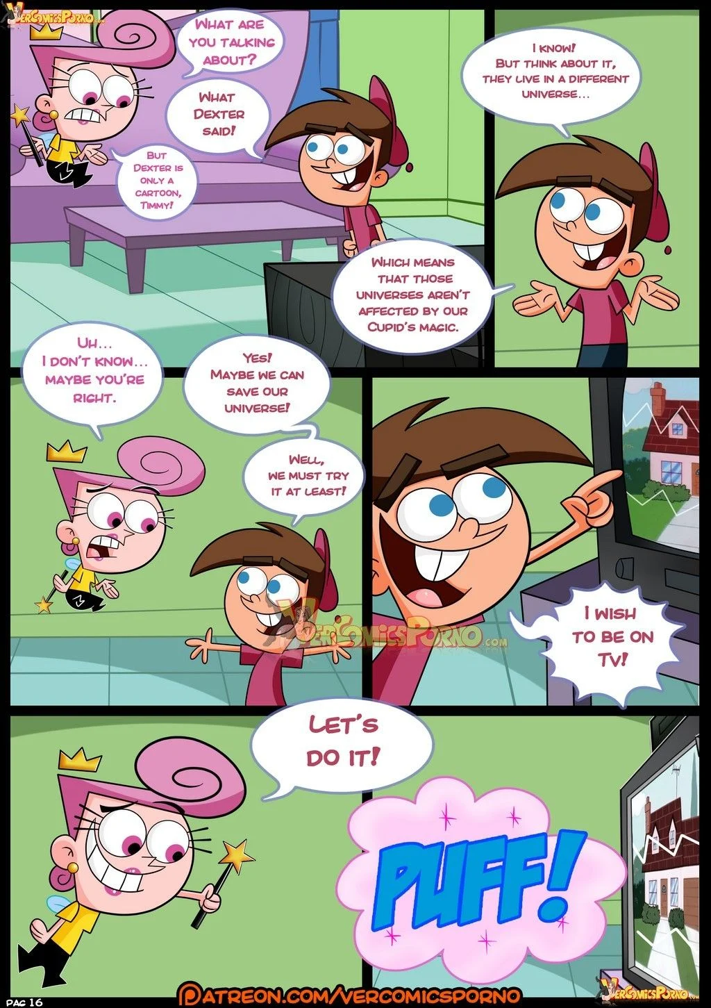 MILF Catcher’s (Various) [Croc] 1 . MILF Catcher's  - Chapter 1 (The Fairly OddParents , Dexter's Laboratory , The Simpsons) [Croc] – page 17
