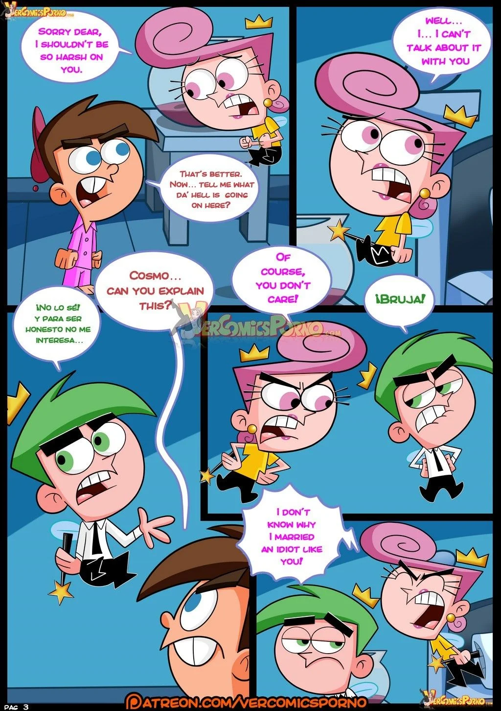 MILF Catcher’s (Various) [Croc] 1 . MILF Catcher's  - Chapter 1 (The Fairly OddParents , Dexter's Laboratory , The Simpsons) [Croc] – page 4