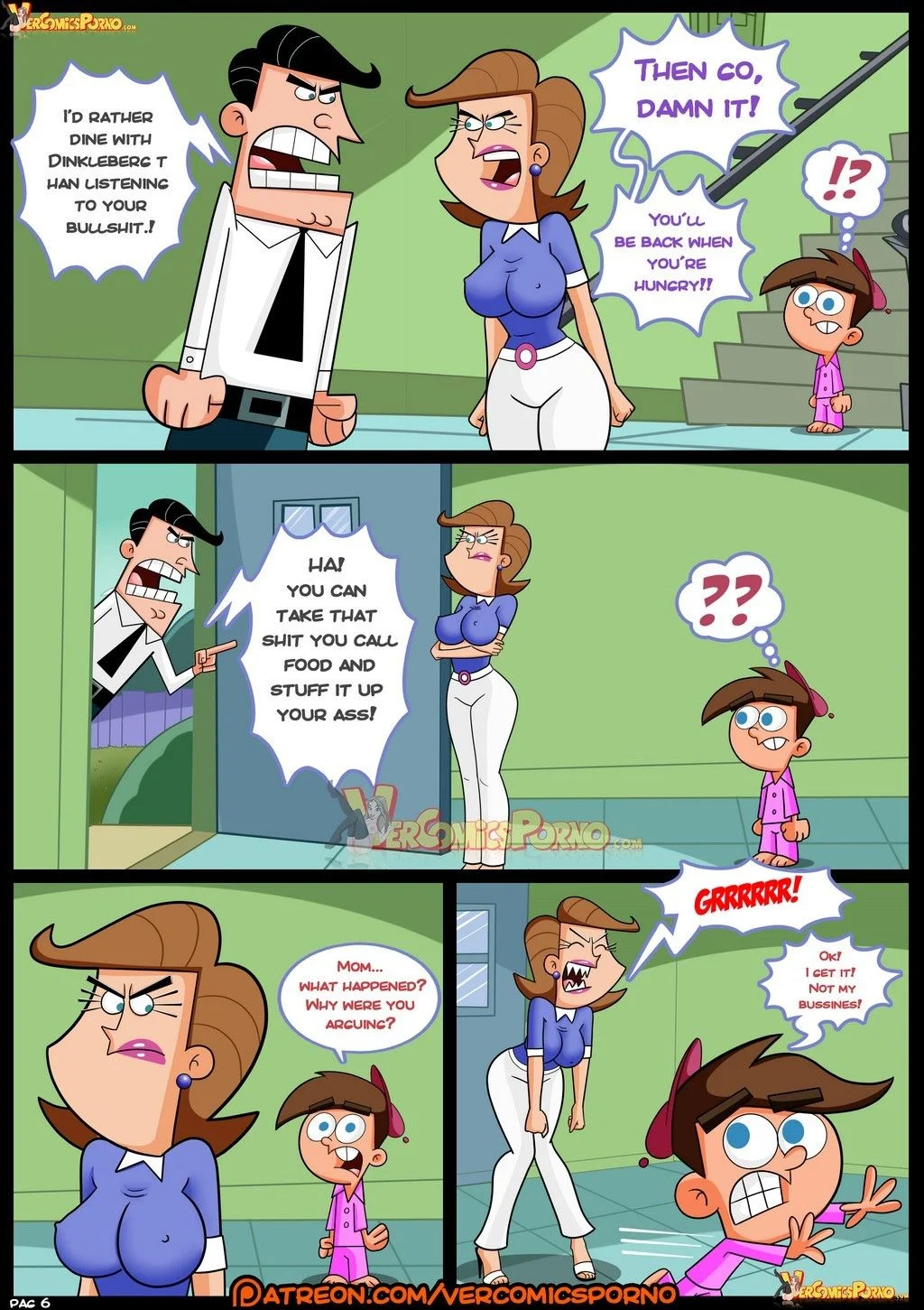 MILF Catcher’s (Various) [Croc] 1 . MILF Catcher's  - Chapter 1 (The Fairly OddParents , Dexter's Laboratory , The Simpsons) [Croc] – page 7