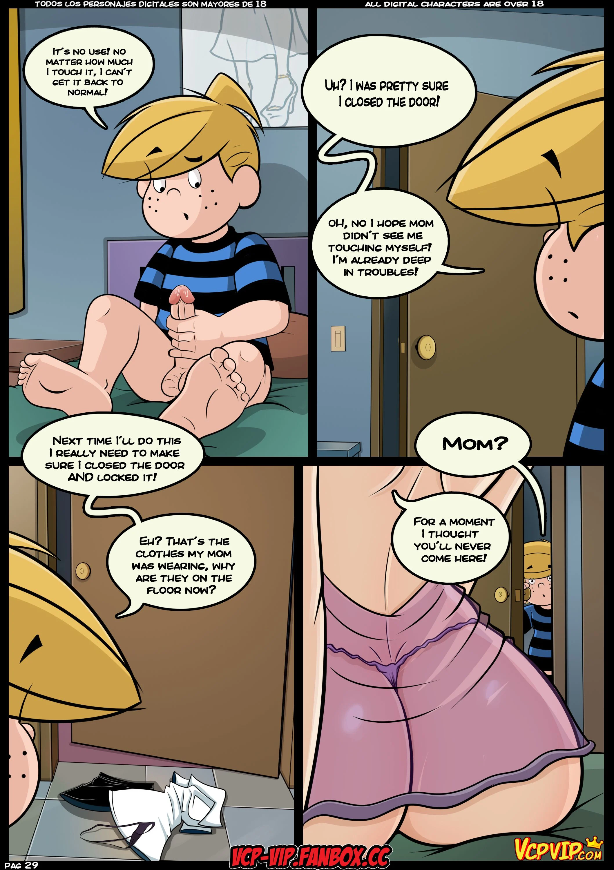 MILF Catcher’s (Various) [Croc] 4 . MILF Catcher's - Chapter 4 (Dennis the Menace) [Croc] – page 30