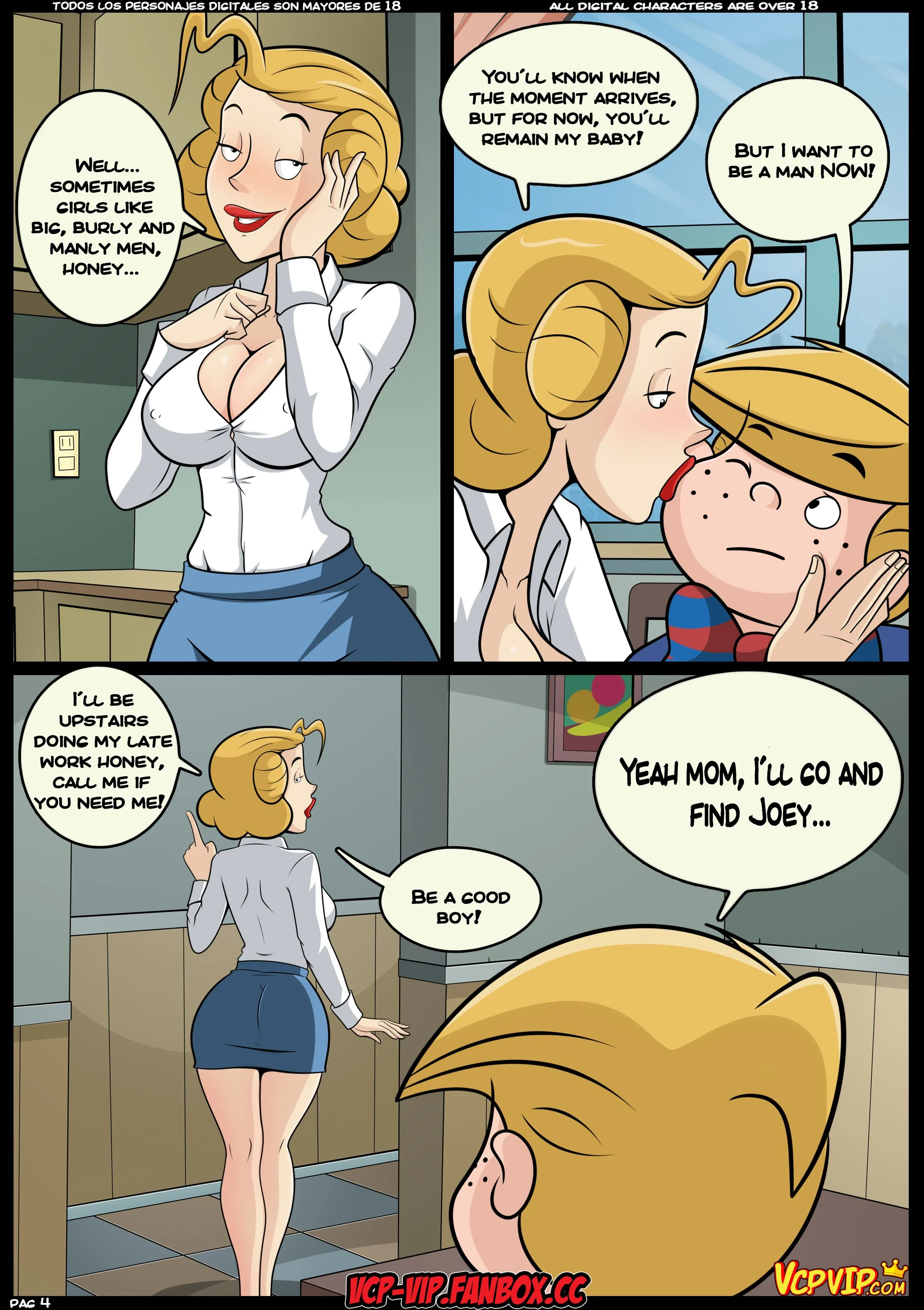 MILF Catcher’s (Various) [Croc] 4 . MILF Catcher's - Chapter 4 (Dennis the Menace) [Croc] – page 5