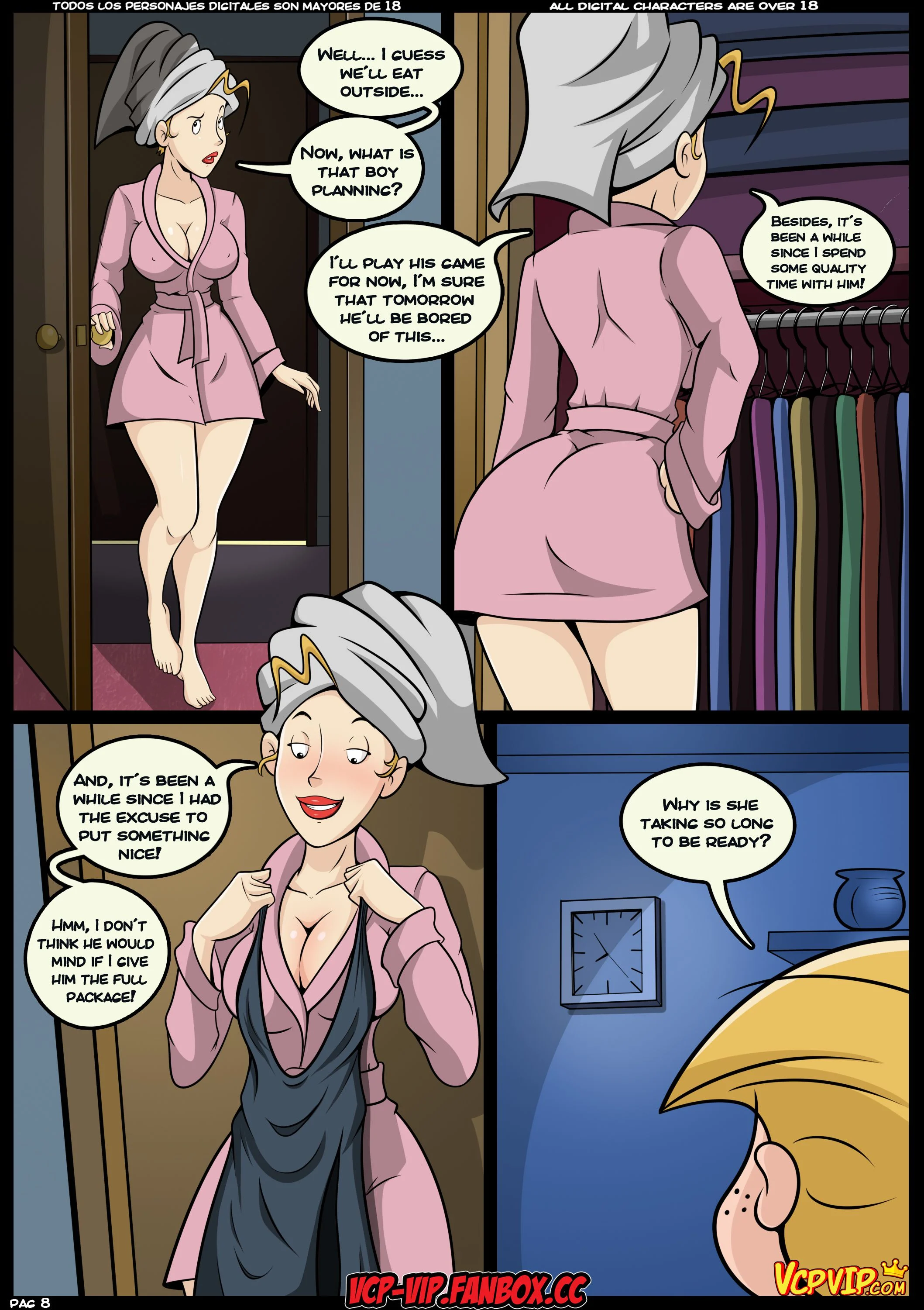 MILF Catcher’s (Various) [Croc] 4 . MILF Catcher's - Chapter 4 (Dennis the Menace) [Croc] – page 9