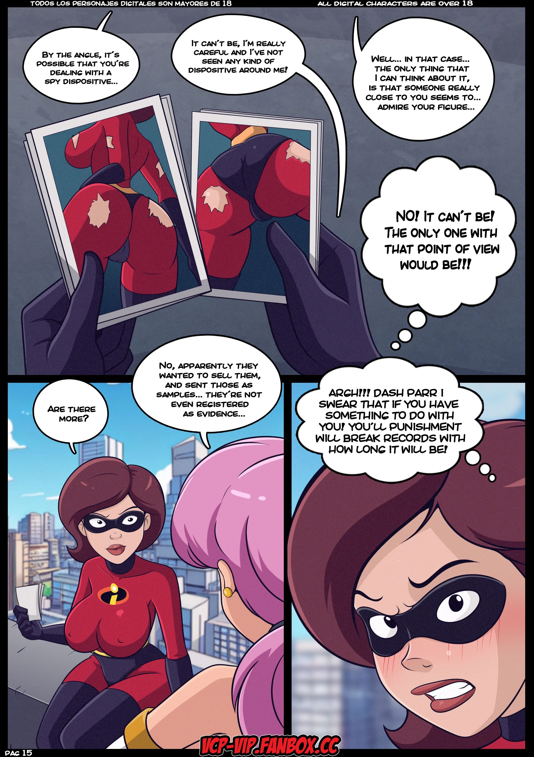 MILF Catcher’s (Various) [Croc] 5 . MILF Catcher's - Chapter 5 (The Fairly OddParents , The Incredibles) [Croc] – page 16
