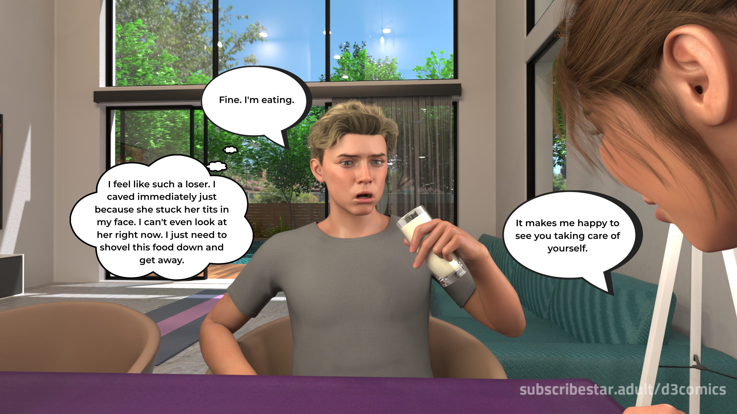 The Forbidden Rule [D3 Comics] 2 . The Forbidden Rule - Chapter 2 [D3 Comics] – page 22