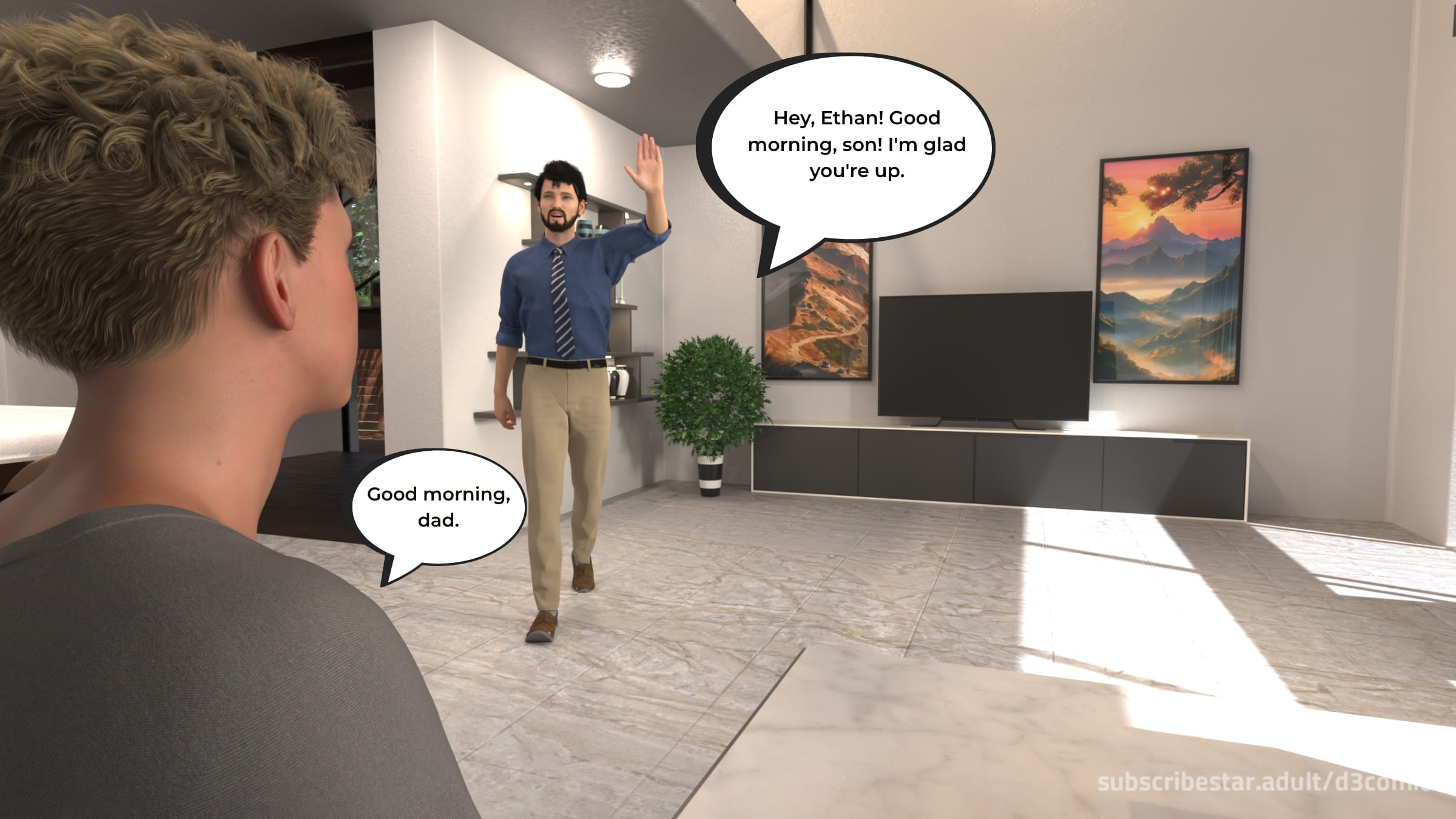The Forbidden Rule [D3 Comics] 1 . The Forbidden Rule - Chapter 1 [D3 Comics] – page 14
