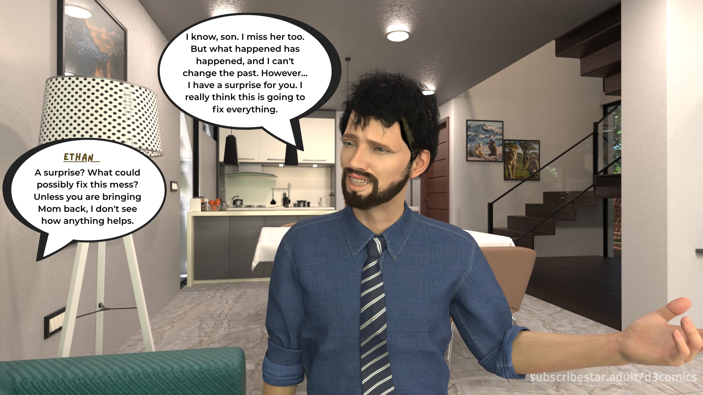 The Forbidden Rule [D3 Comics] 1 . The Forbidden Rule - Chapter 1 [D3 Comics] – page 17
