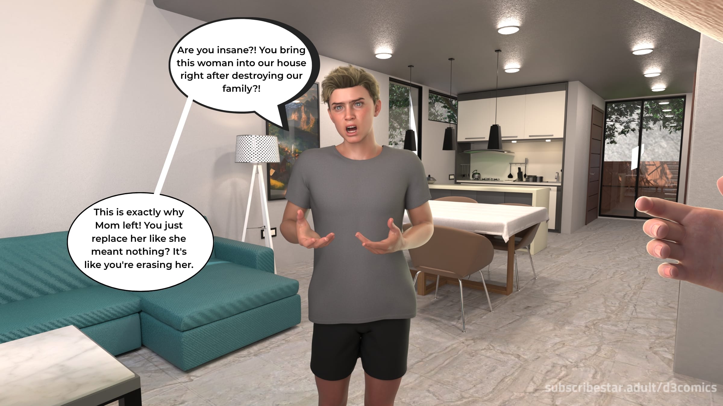 The Forbidden Rule [D3 Comics] 1 . The Forbidden Rule - Chapter 1 [D3 Comics] – page 24