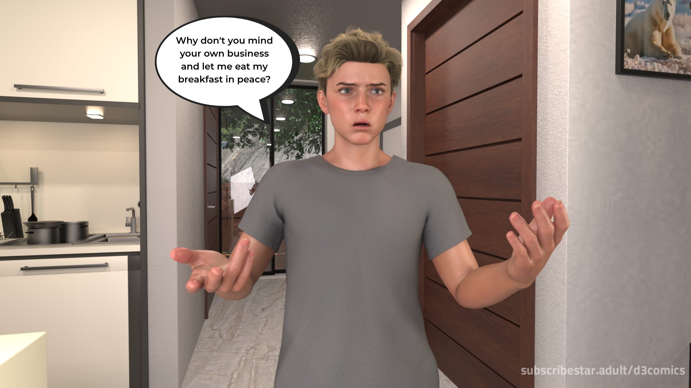 The Forbidden Rule [D3 Comics] 1 . The Forbidden Rule - Chapter 1 [D3 Comics] – page 37