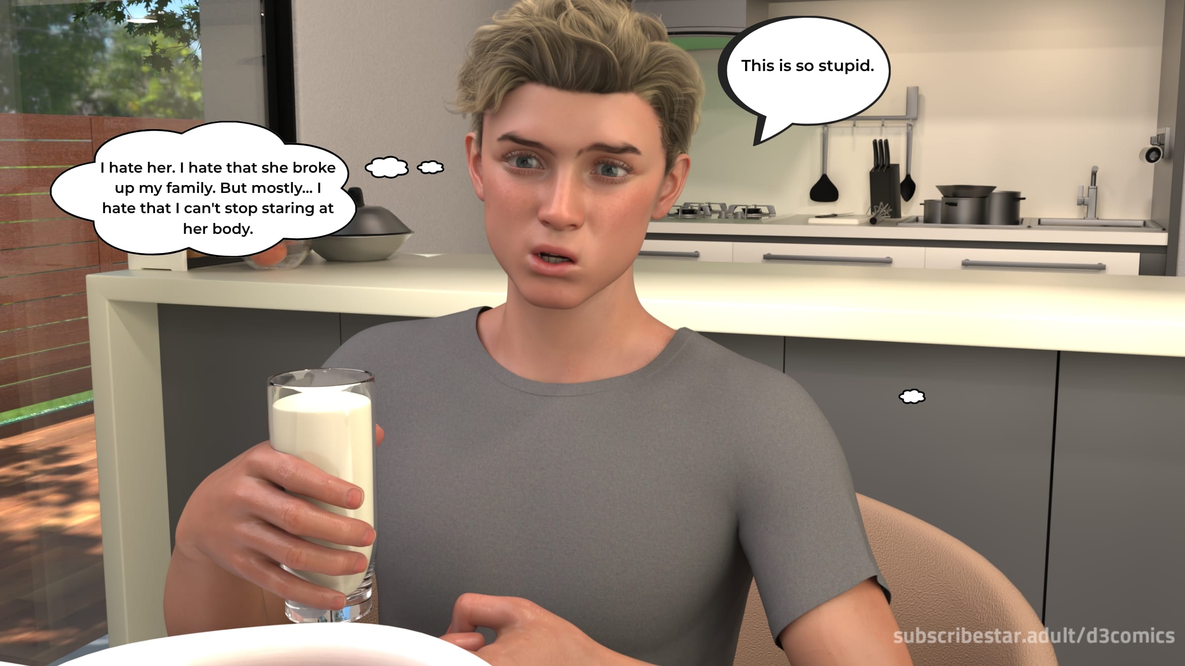 The Forbidden Rule [D3 Comics] 1 . The Forbidden Rule - Chapter 1 [D3 Comics] – page 40
