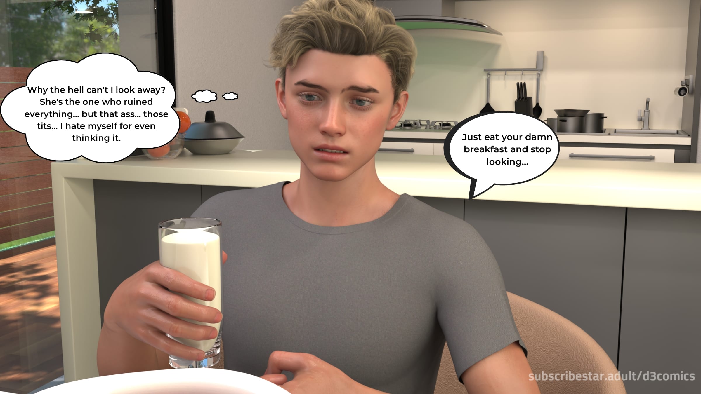The Forbidden Rule [D3 Comics] 1 . The Forbidden Rule - Chapter 1 [D3 Comics] – page 43