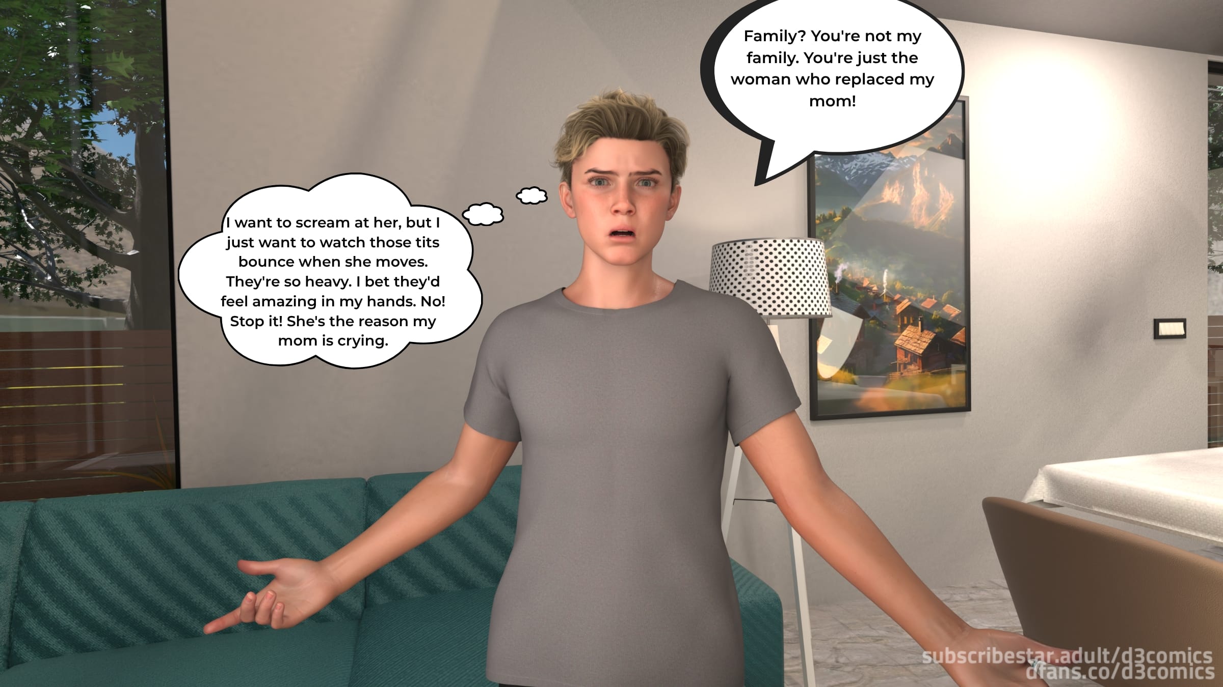 The Forbidden Rule [D3 Comics] 1 . The Forbidden Rule - Chapter 1 [D3 Comics] – page 61